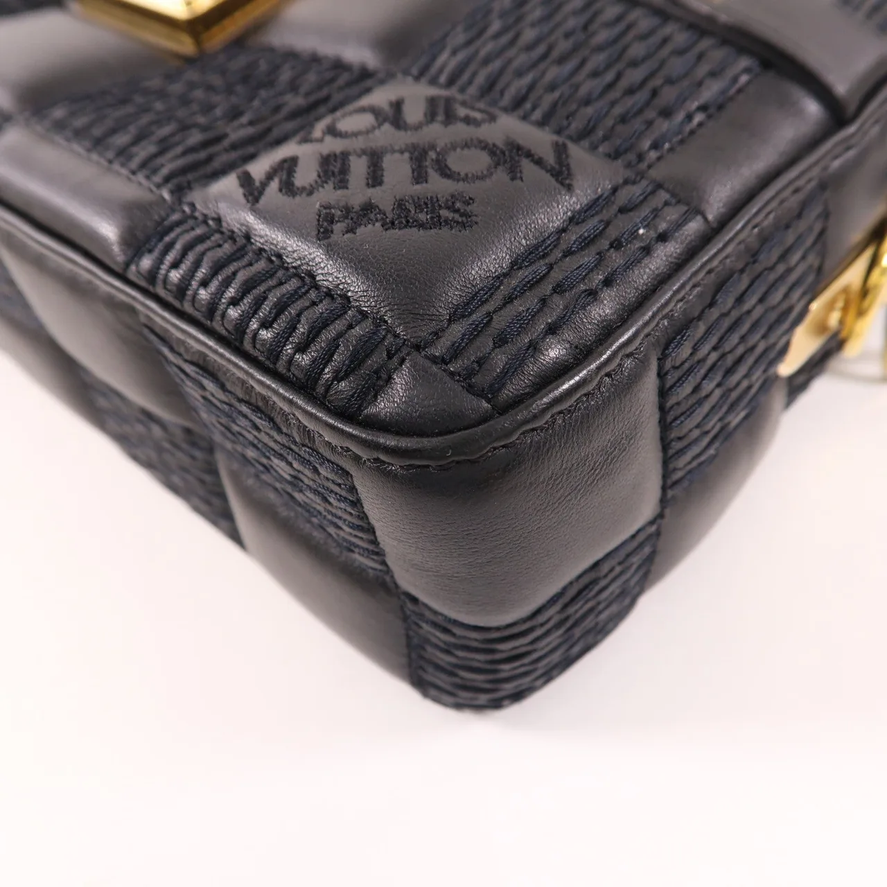 LOUIS VUITTON M59116 肩背包 羊皮 黑色 / Black 羊皮 中古品A - 縮圖 11