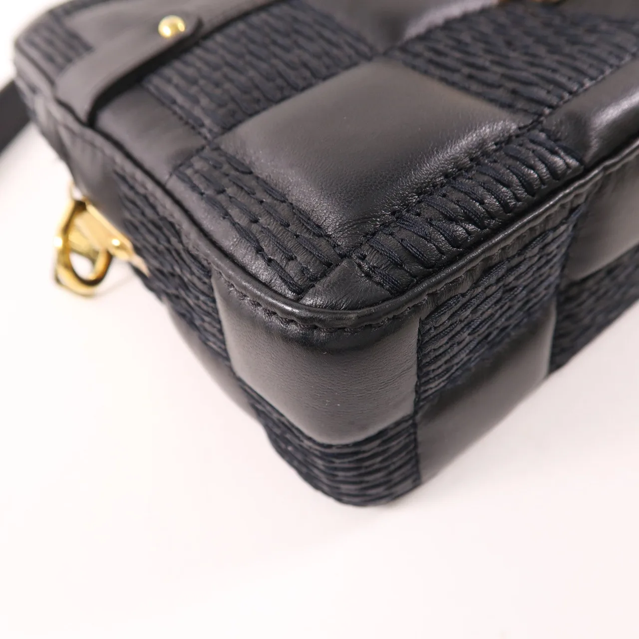 LOUIS VUITTON M59116 肩背包 羊皮 黑色 / Black 羊皮 中古品A - 縮圖 12