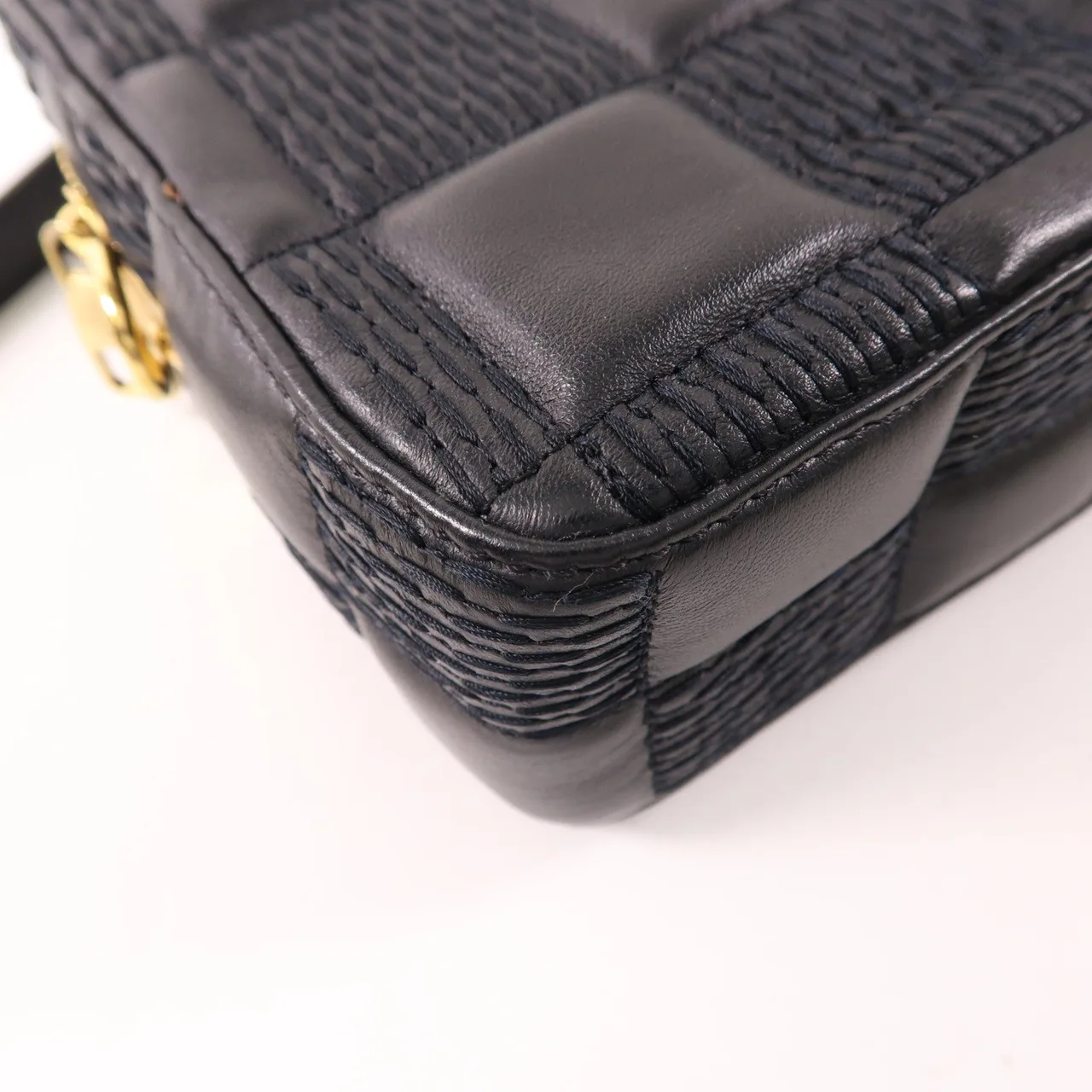 LOUIS VUITTON M59116 肩背包 羊皮 黑色 / Black 羊皮 中古品A - 縮圖 14