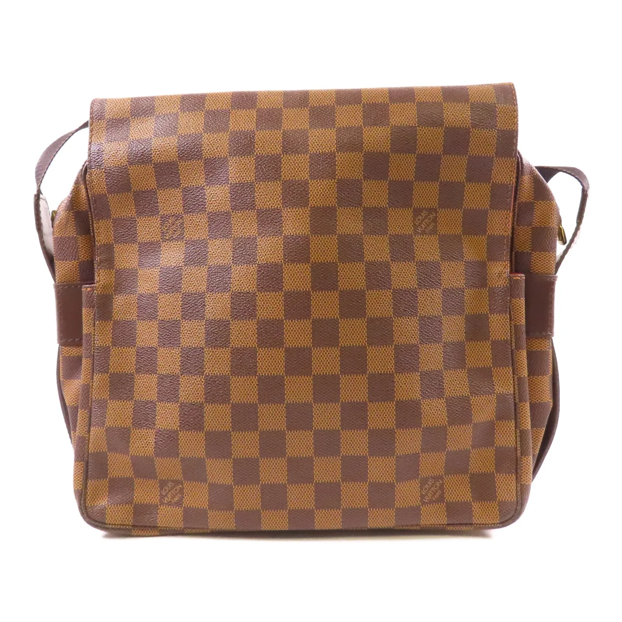 LOUIS VUITTON Naviglio N45255 肩背包 塗層帆布 棕色 塗層帆布 中古品B - 縮圖 2