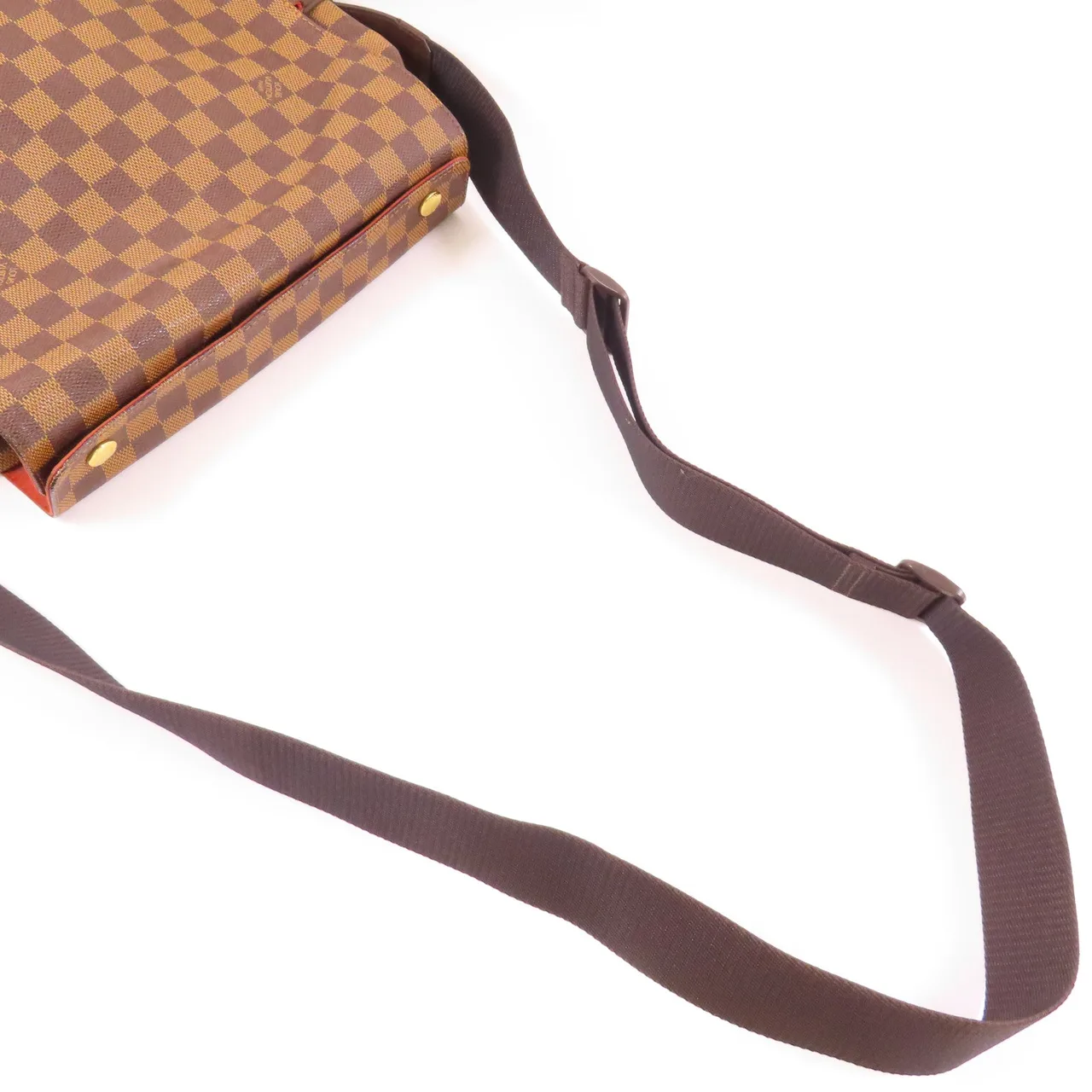 LOUIS VUITTON Naviglio N45255 肩背包 塗層帆布 棕色 塗層帆布 中古品B - 縮圖 5