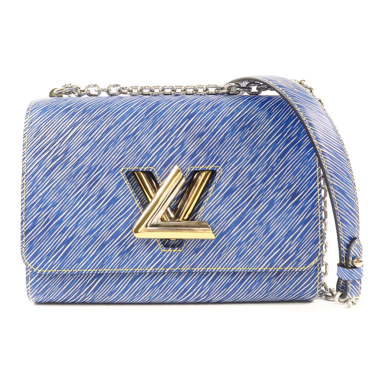 LOUIS VUITTON Twist M50271 肩背包 牛皮 藍色 / Blue