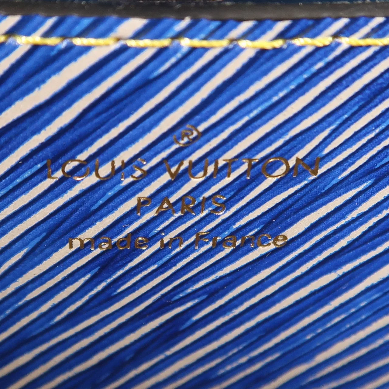 LOUIS VUITTON Twist M50271 肩背包 牛皮 藍色 / Blue 牛皮 中古品A - 縮圖 11