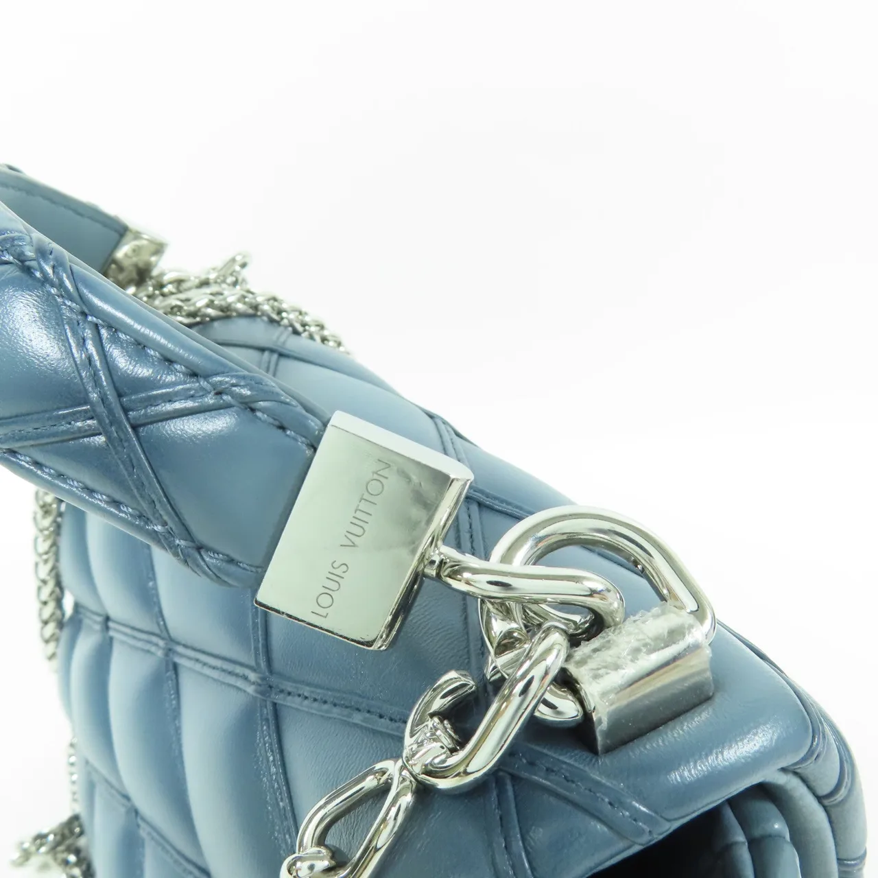 LOUIS VUITTON M12434 兩用包 牛皮 藍色 / Blue 牛皮 中古品A - 縮圖 12