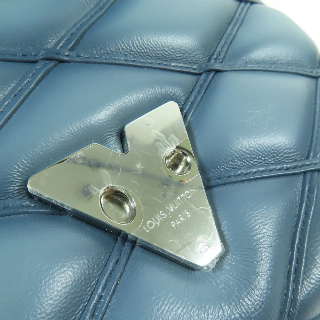 LOUIS VUITTON M12434 兩用包 牛皮 藍色 / Blue 牛皮 中古品A - 縮圖 13