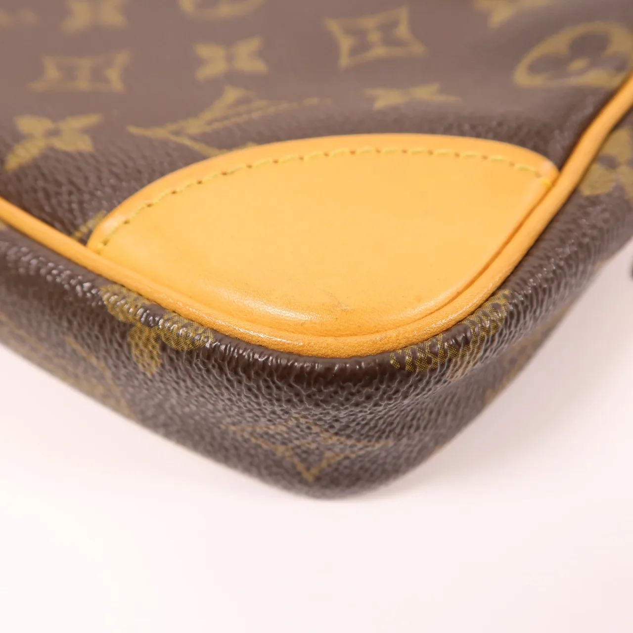 LOUIS VUITTON M51825 手拿包 塗層帆布 棕色 / Brown 塗層帆布 中古品B - 縮圖 9