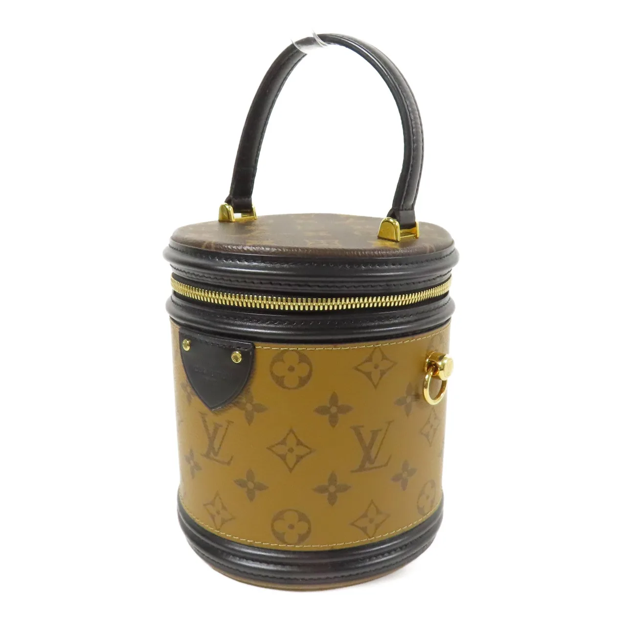 LOUIS VUITTON Cannes M43986 兩用包 塗層帆布 棕色 塗層帆布 中古品A - 縮圖 3