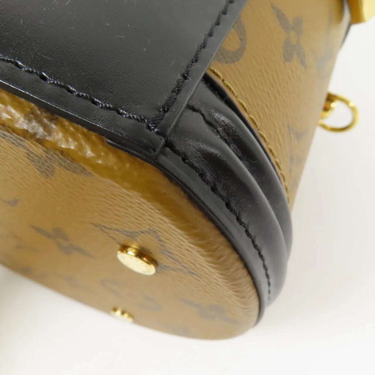LOUIS VUITTON Cannes M43986 兩用包 塗層帆布 棕色 塗層帆布 中古品A - 縮圖 13
