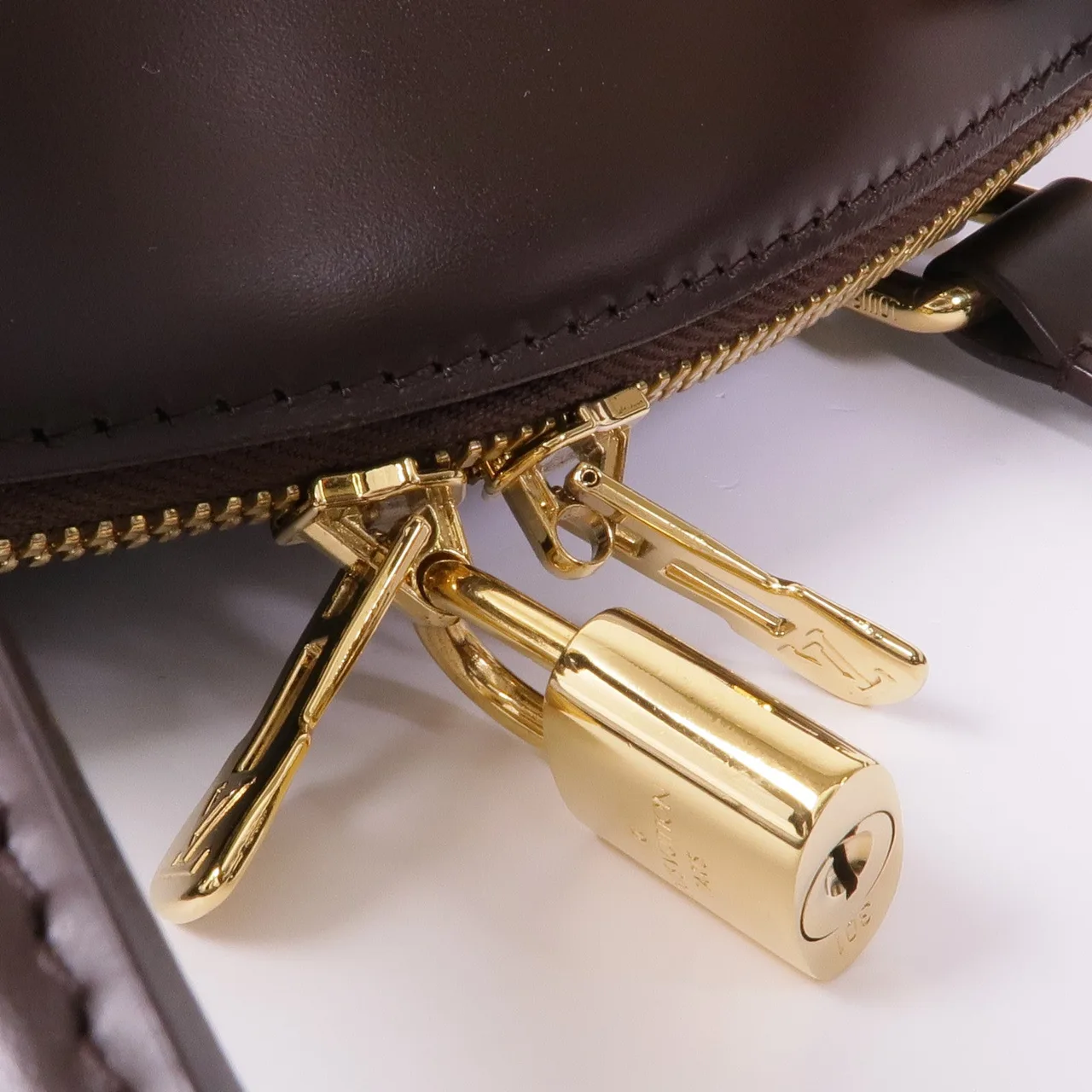 LOUIS VUITTON Verona N41117 肩背包 塗層帆布 棕色 塗層帆布 中古品A - 縮圖 10