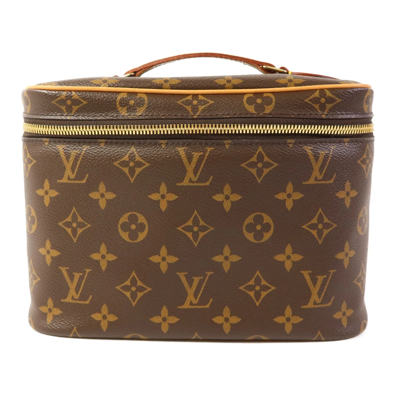 LOUIS VUITTON Nice M42265 手提包 塗層帆布 棕色
