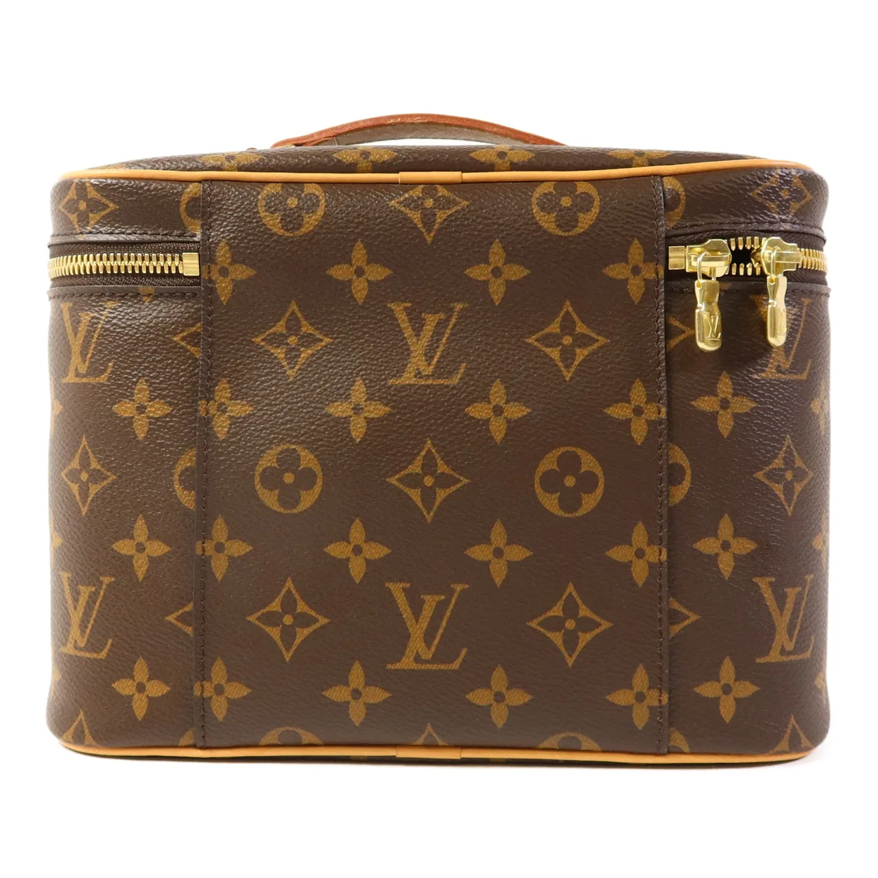 LOUIS VUITTON Nice M42265 手提包 塗層帆布 棕色 塗層帆布 中古品A - 縮圖 2