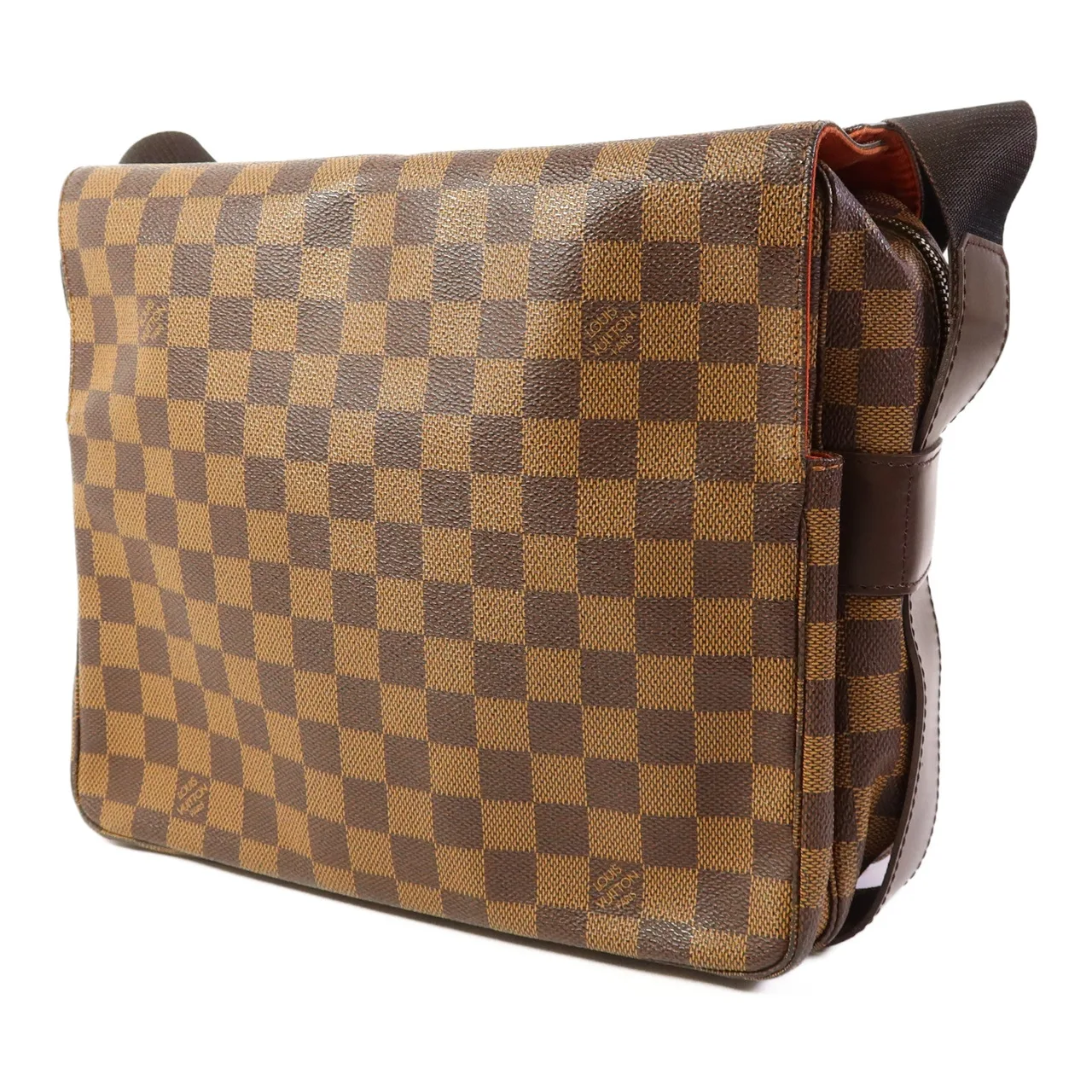 LOUIS VUITTON Naviglio N45255 肩背包 塗層帆布 棕色 / Brown 塗層帆布 中古品A - 縮圖 2