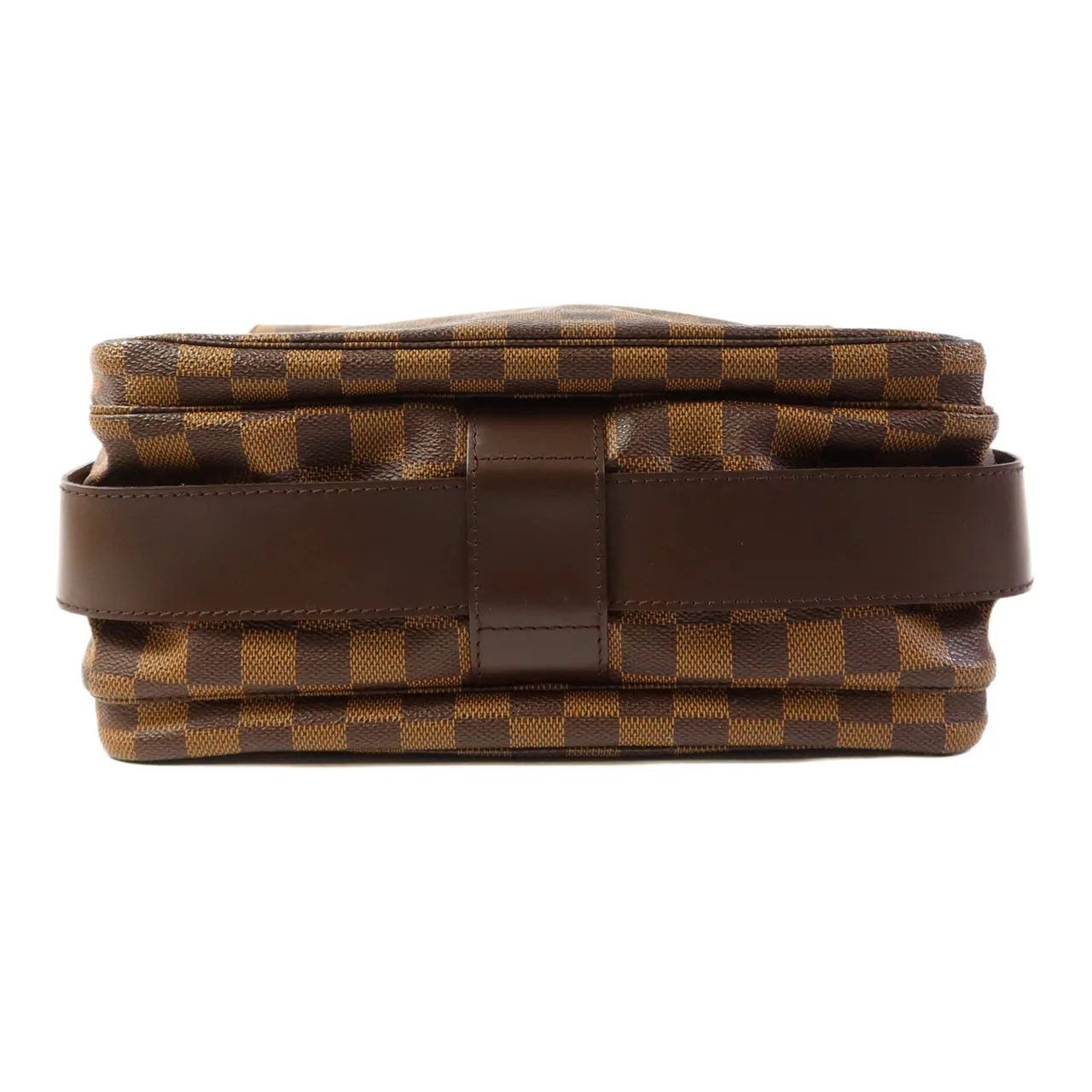 LOUIS VUITTON Naviglio N45255 肩背包 塗層帆布 棕色 / Brown 塗層帆布 中古品A - 縮圖 4