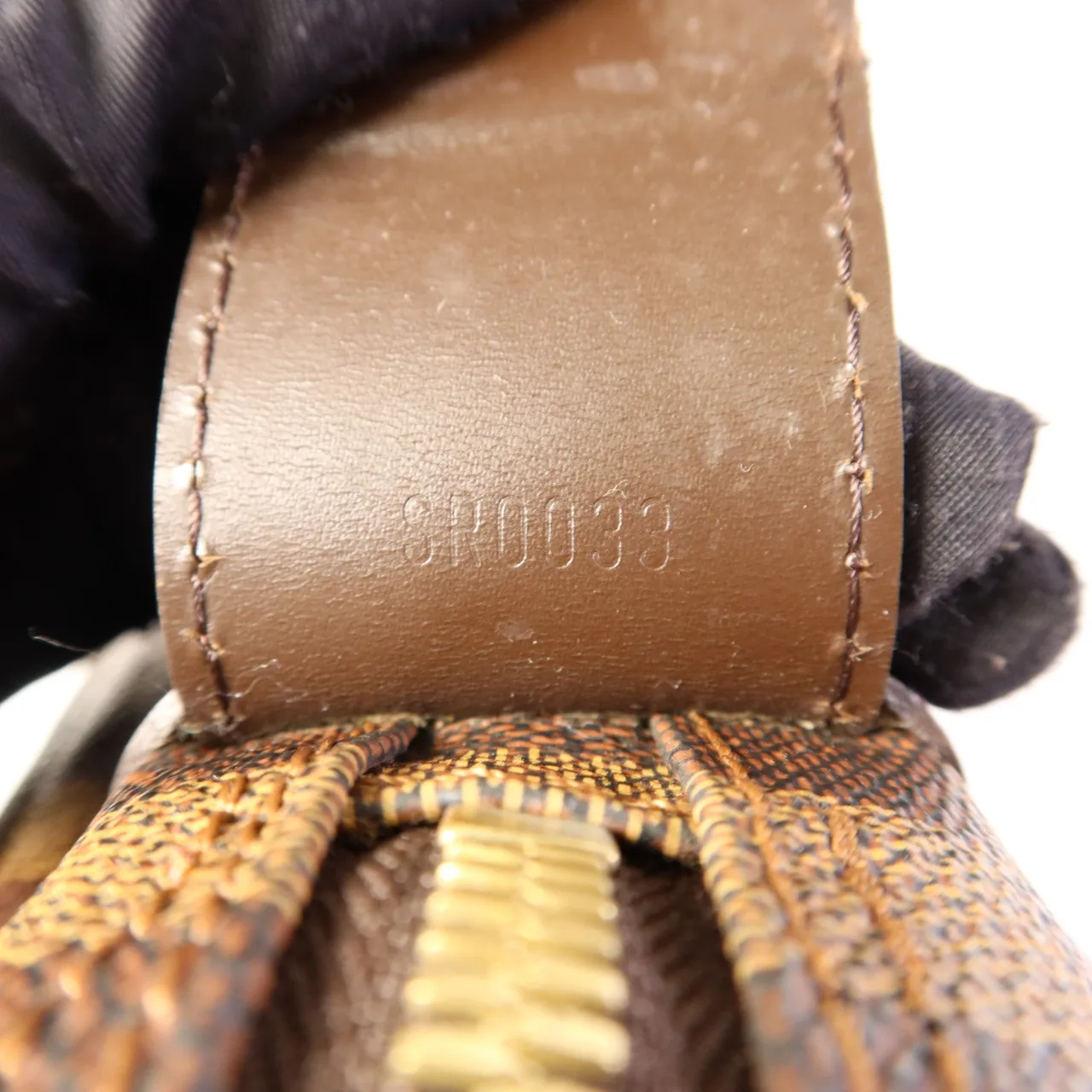 LOUIS VUITTON Naviglio N45255 肩背包 塗層帆布 棕色 / Brown 塗層帆布 中古品A - 縮圖 7