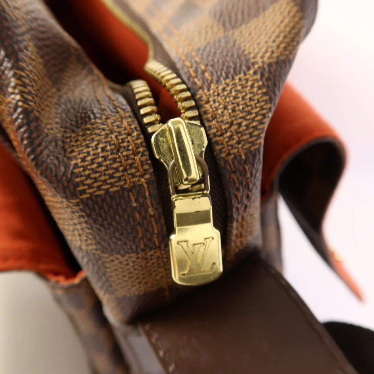 LOUIS VUITTON Naviglio N45255 肩背包 塗層帆布 棕色 / Brown 塗層帆布 中古品A - 縮圖 9