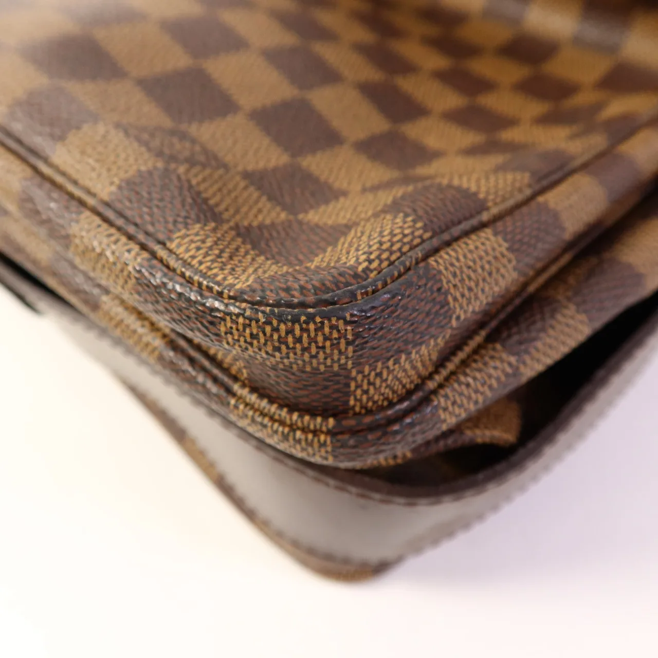 LOUIS VUITTON Naviglio N45255 肩背包 塗層帆布 棕色 / Brown 塗層帆布 中古品A - 縮圖 12