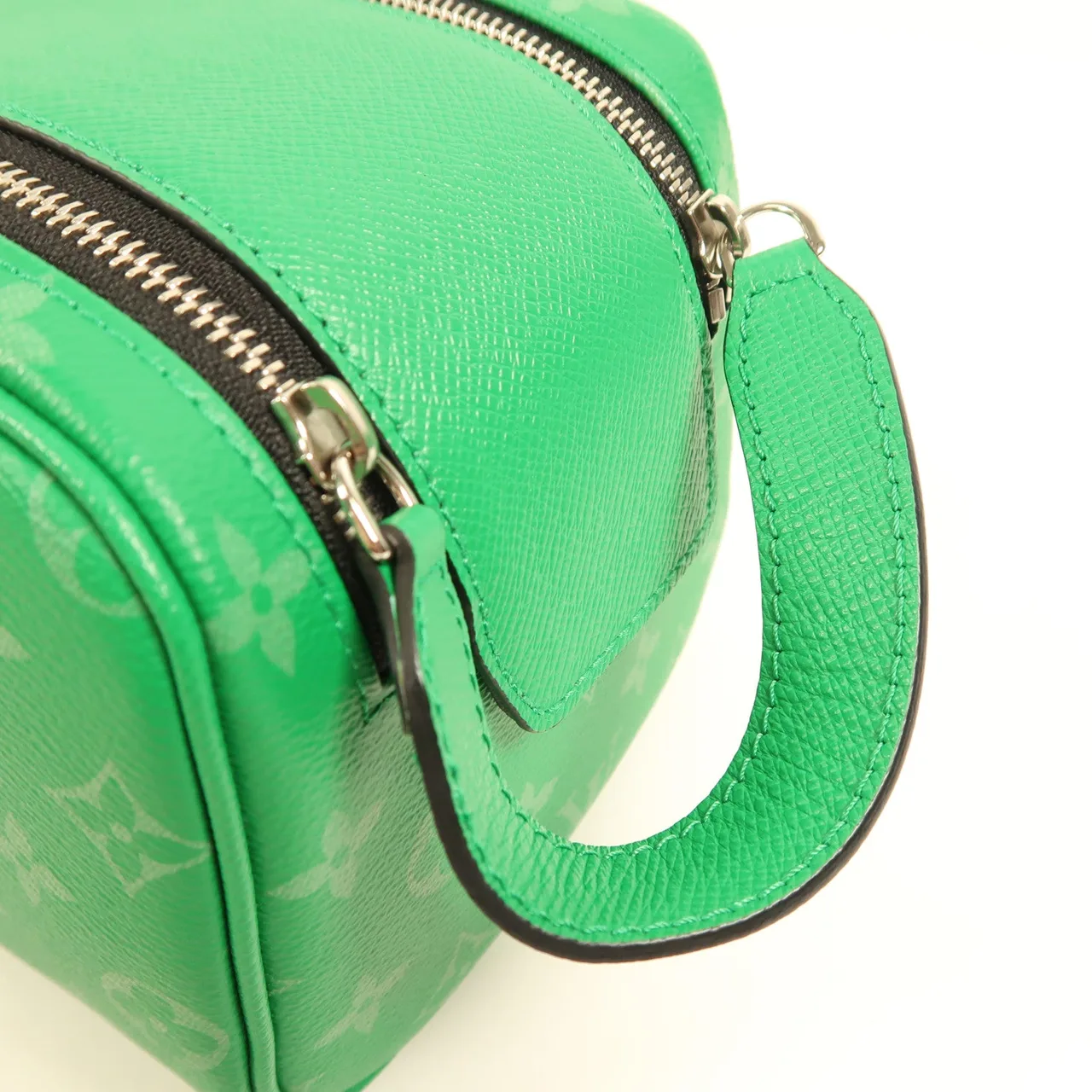 LOUIS VUITTON M31013 手拿包 塗層帆布 綠色 / Green 塗層帆布 中古品A - 縮圖 5