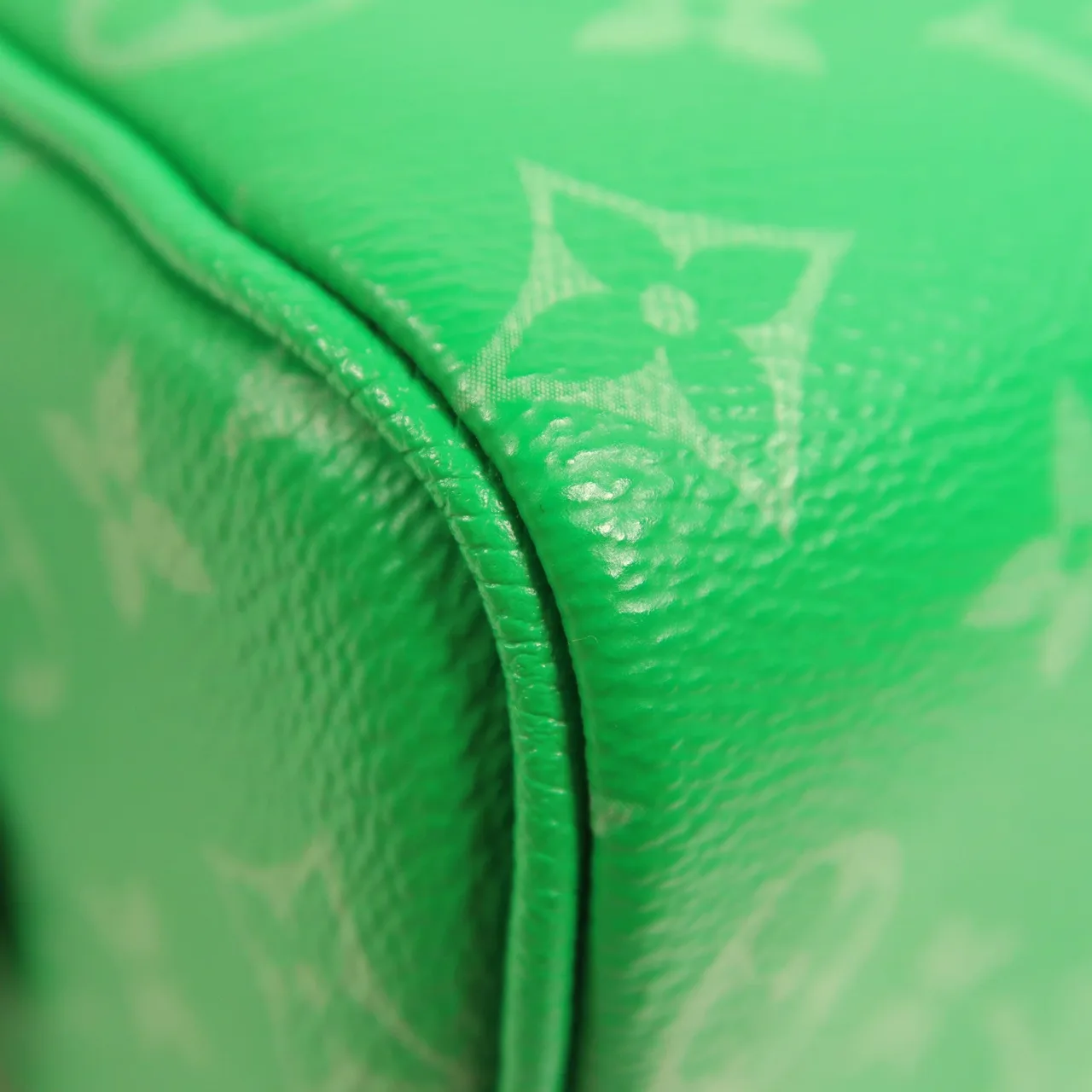 LOUIS VUITTON M31013 手拿包 塗層帆布 綠色 / Green 塗層帆布 中古品A - 縮圖 9