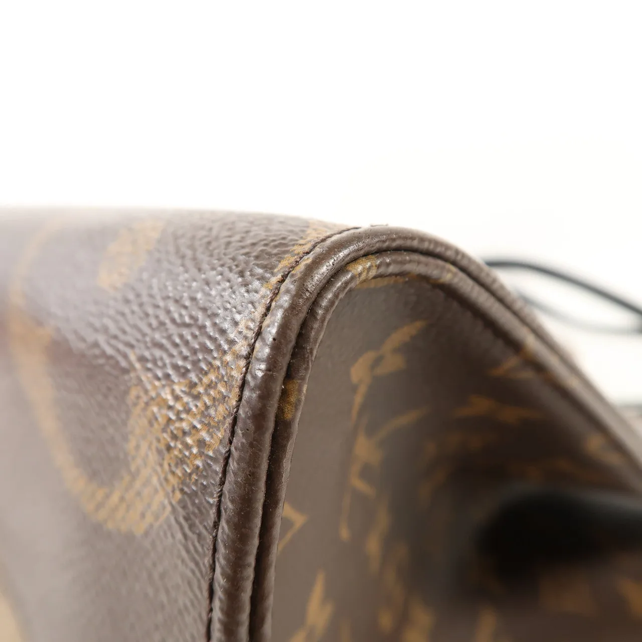 LOUIS VUITTON OnTheGo M45321 兩用包 塗層帆布 棕色 塗層帆布 中古品B - 縮圖 10