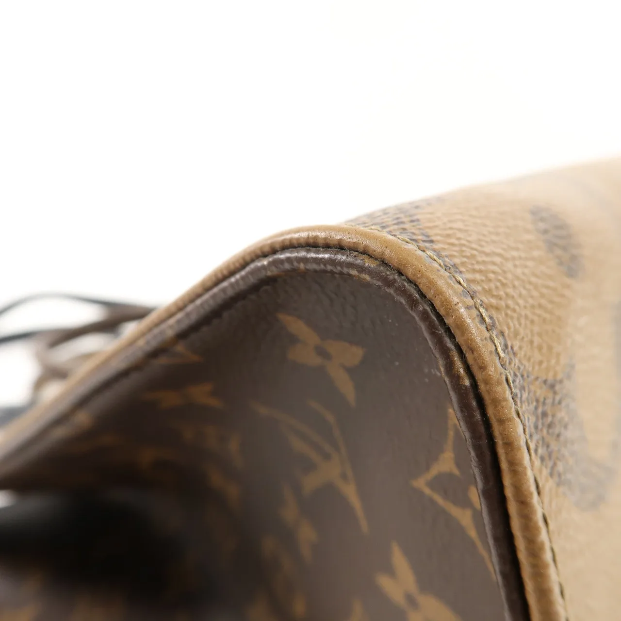 LOUIS VUITTON OnTheGo M45321 兩用包 塗層帆布 棕色 塗層帆布 中古品B - 縮圖 11