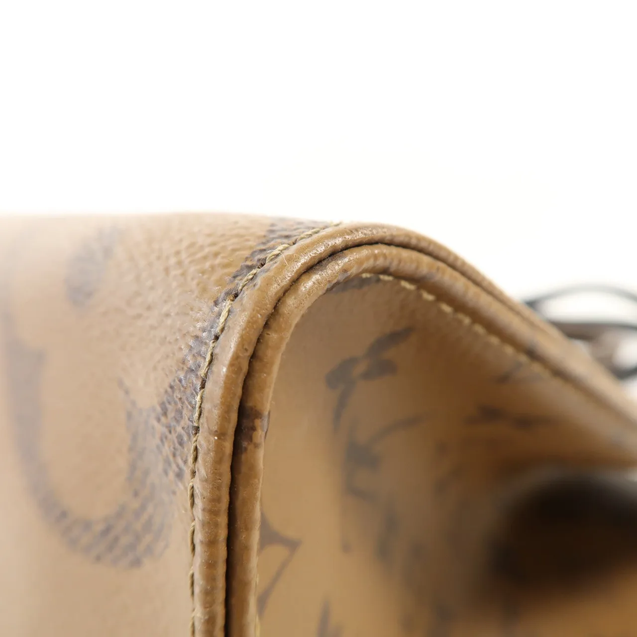 LOUIS VUITTON OnTheGo M45321 兩用包 塗層帆布 棕色 塗層帆布 中古品B - 縮圖 12