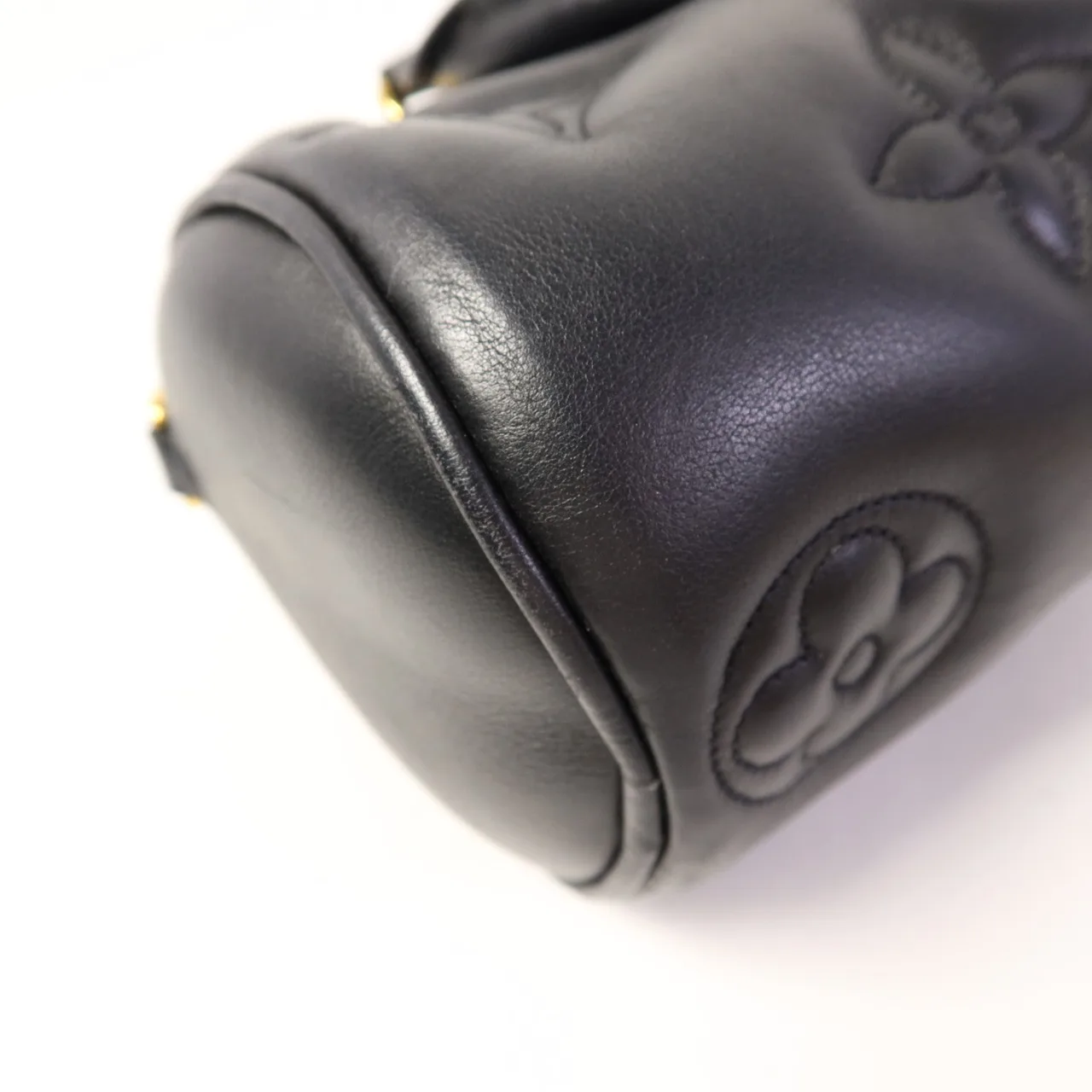 LOUIS VUITTON Papillon M59800 兩用包 牛皮 黑色 / Black 牛皮 中古品B - 縮圖 14