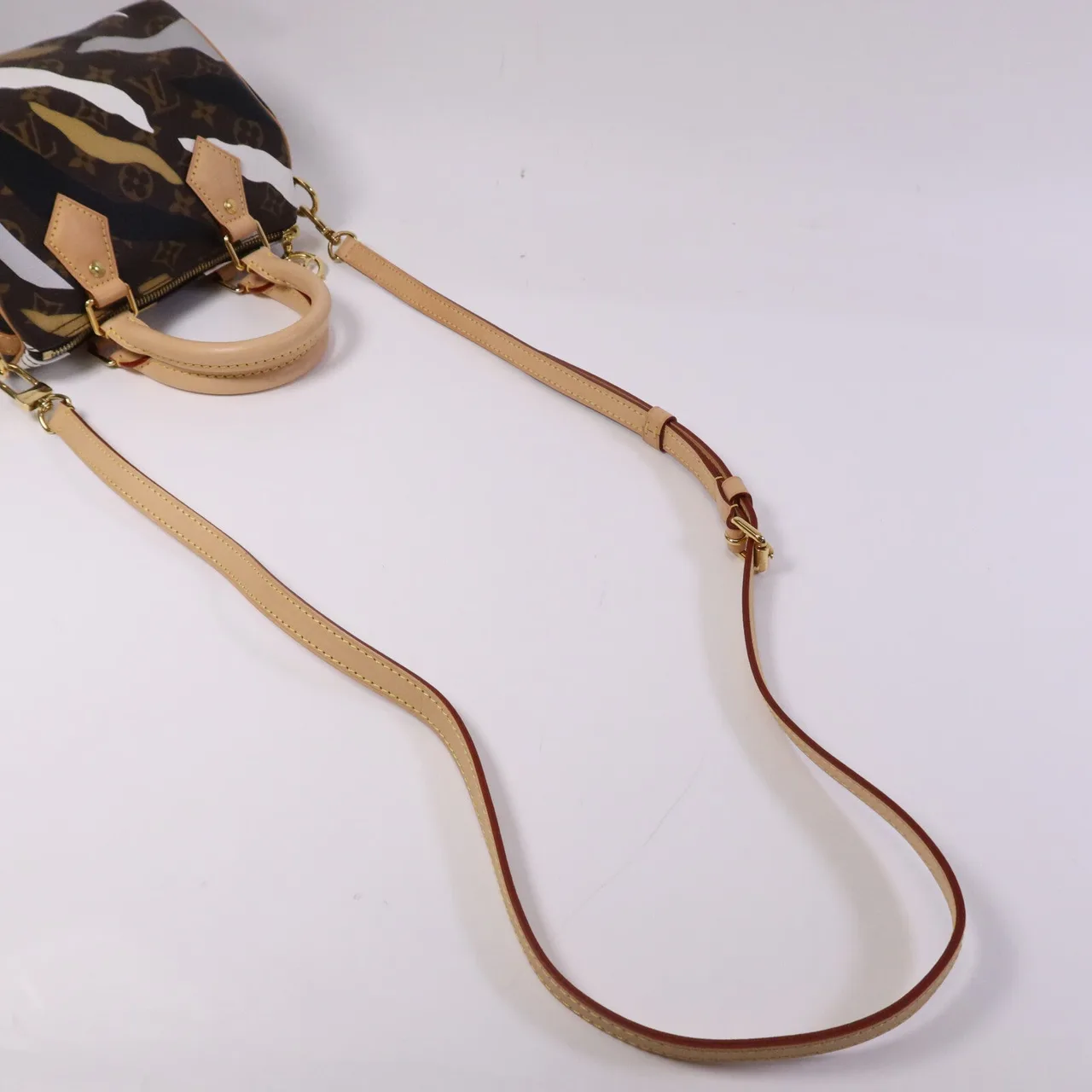 LOUIS VUITTON Speedy M45202 兩用包 塗層帆布 棕色 塗層帆布 中古品A - 縮圖 9