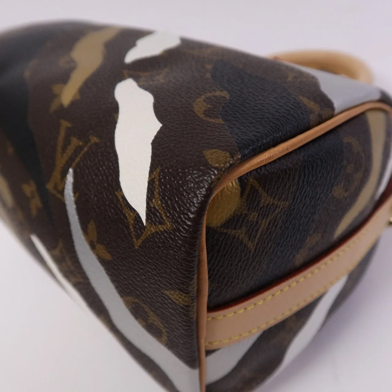 LOUIS VUITTON Speedy M45202 兩用包 塗層帆布 棕色 塗層帆布 中古品A - 縮圖 13