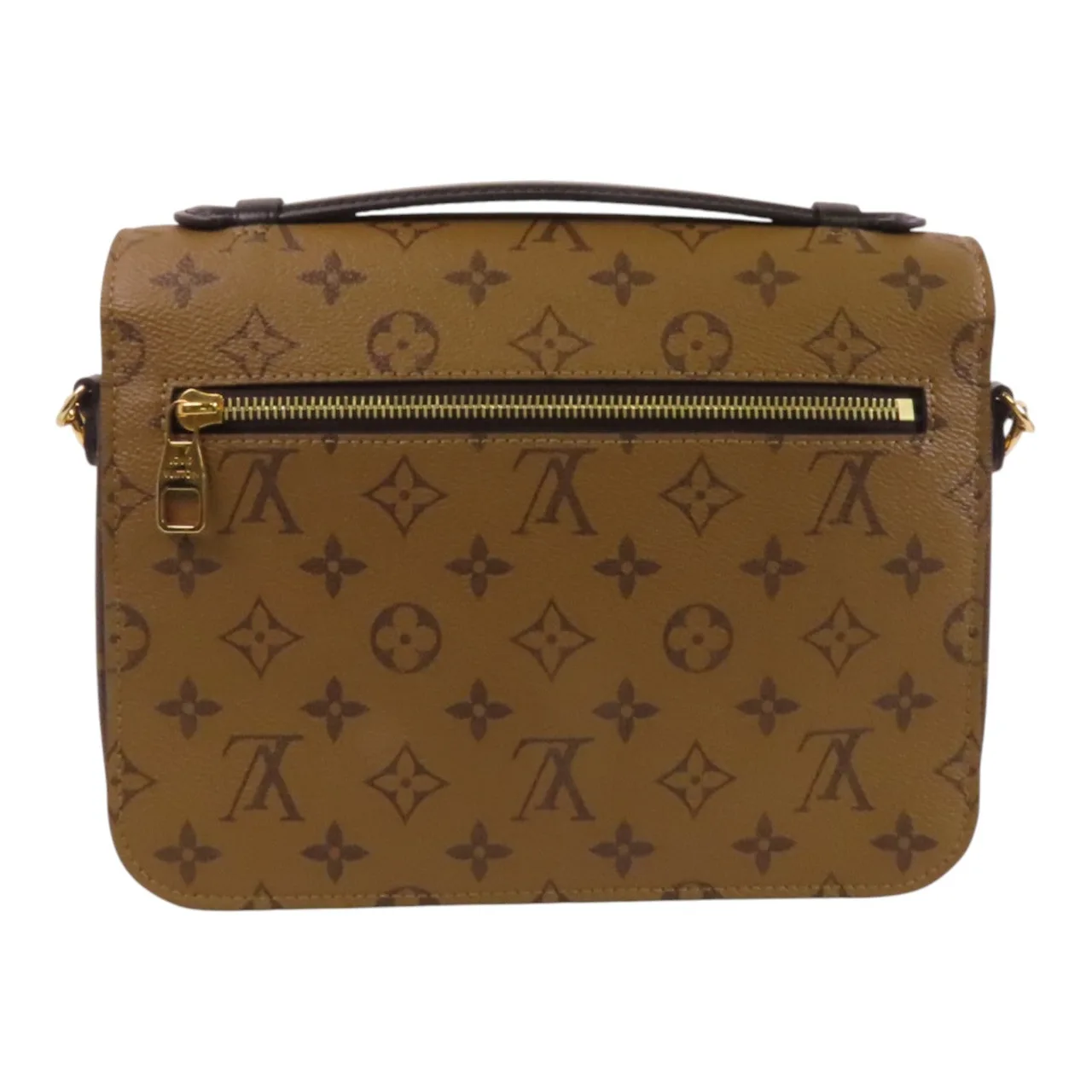 LOUIS VUITTON Pochette Metis M44876 兩用包 塗層帆布 棕色 塗層帆布 中古品A - 縮圖 2