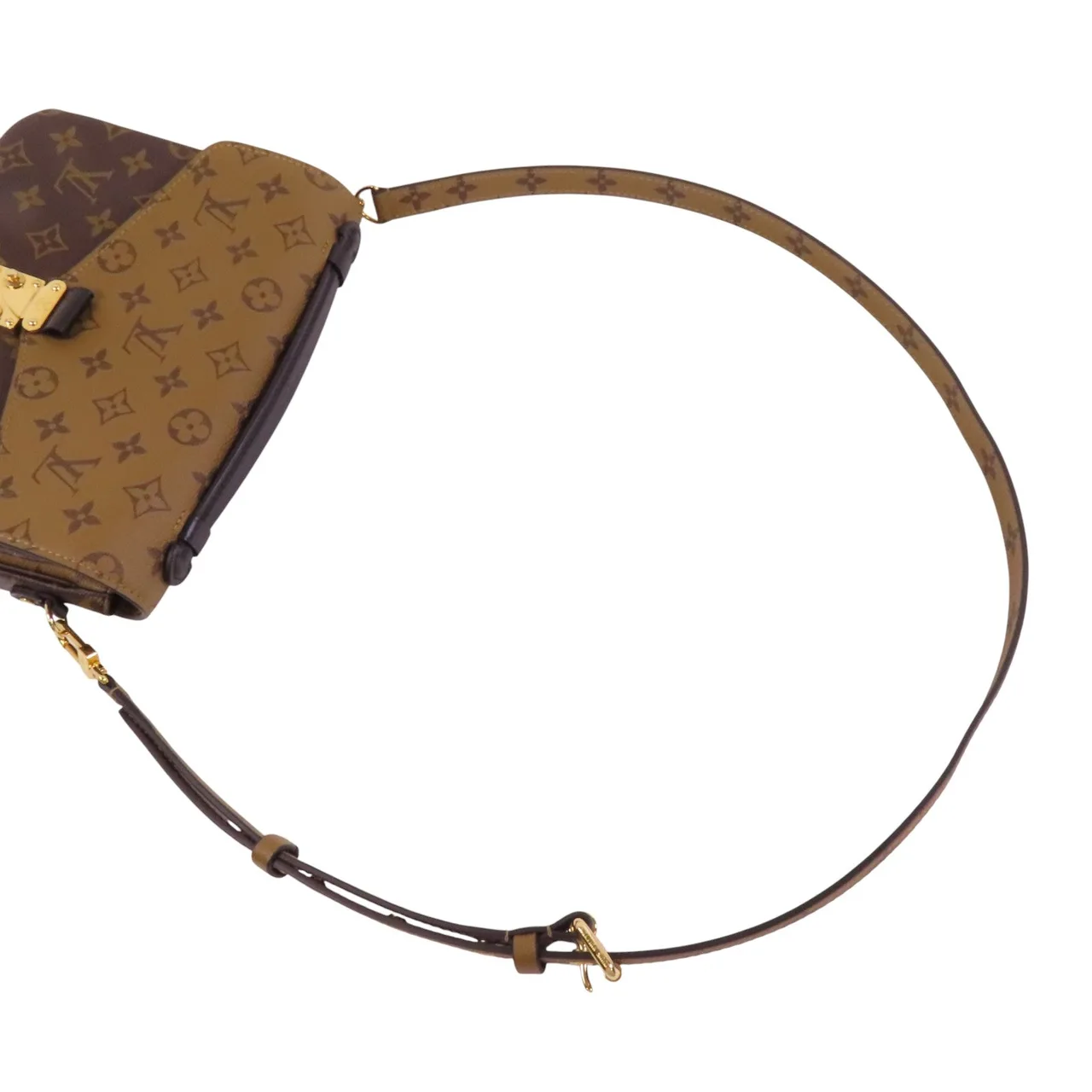 LOUIS VUITTON Pochette Metis M44876 兩用包 塗層帆布 棕色 塗層帆布 中古品A - 縮圖 9