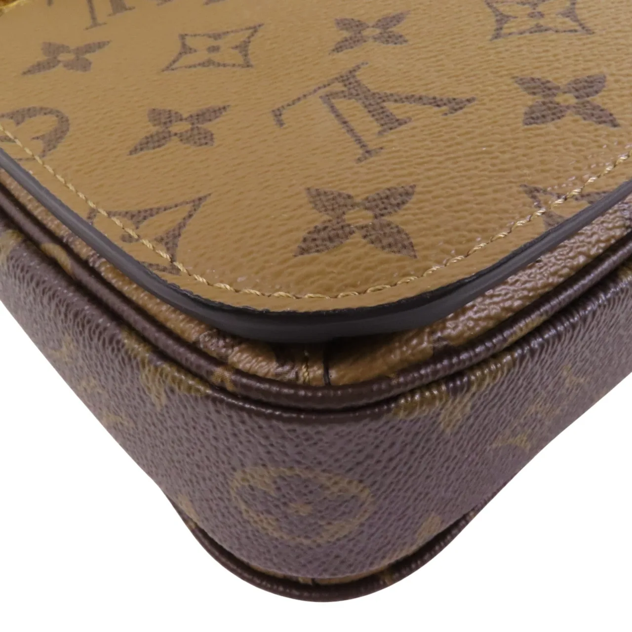 LOUIS VUITTON Pochette Metis M44876 兩用包 塗層帆布 棕色 塗層帆布 中古品A - 縮圖 13