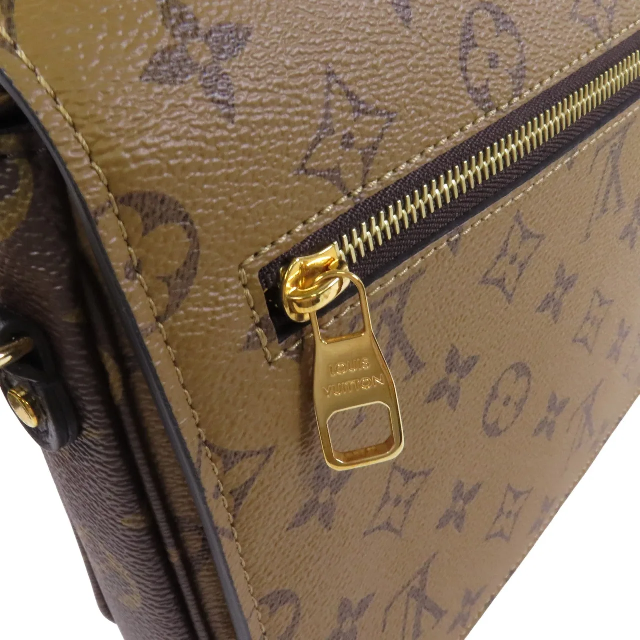 LOUIS VUITTON Pochette Metis M44876 兩用包 塗層帆布 棕色 塗層帆布 中古品A - 縮圖 15
