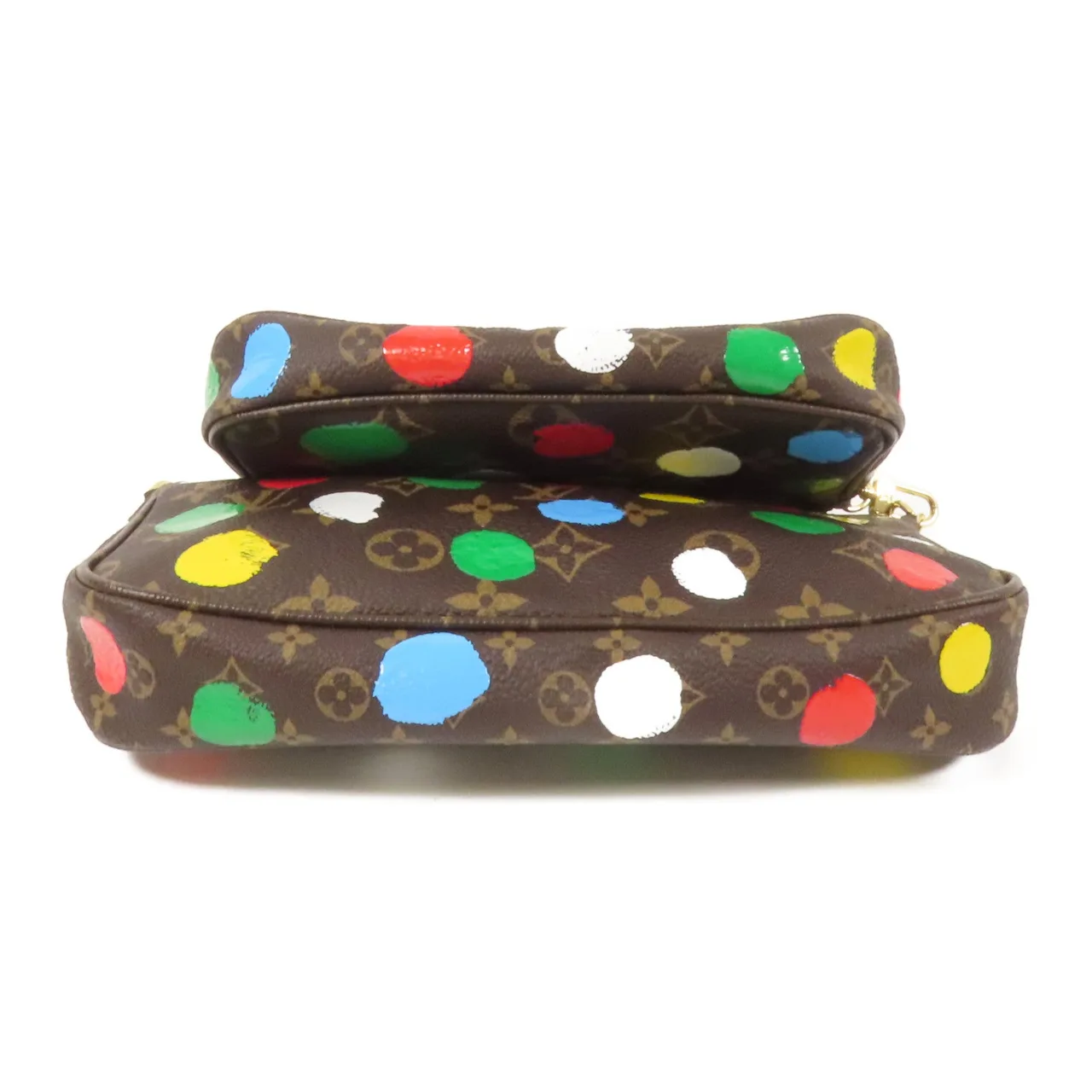 LOUIS VUITTON M46385 兩用包 塗層帆布 棕色 塗層帆布 中古品A - 縮圖 4