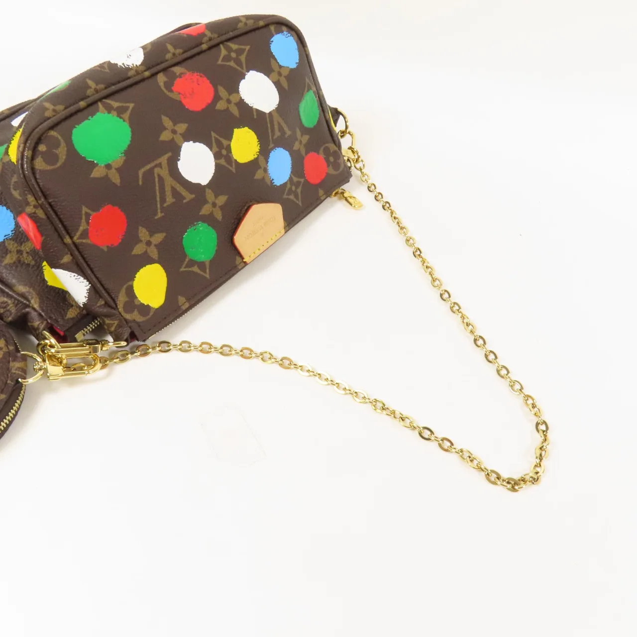 LOUIS VUITTON M46385 兩用包 塗層帆布 棕色 塗層帆布 中古品A - 縮圖 6