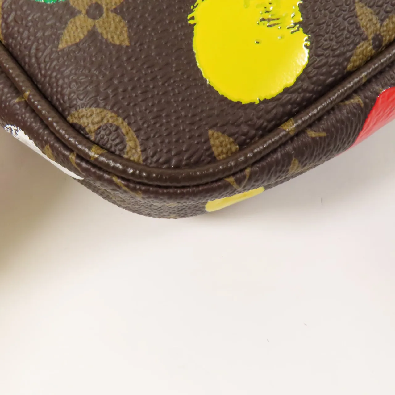 LOUIS VUITTON M46385 兩用包 塗層帆布 棕色 塗層帆布 中古品A - 縮圖 10