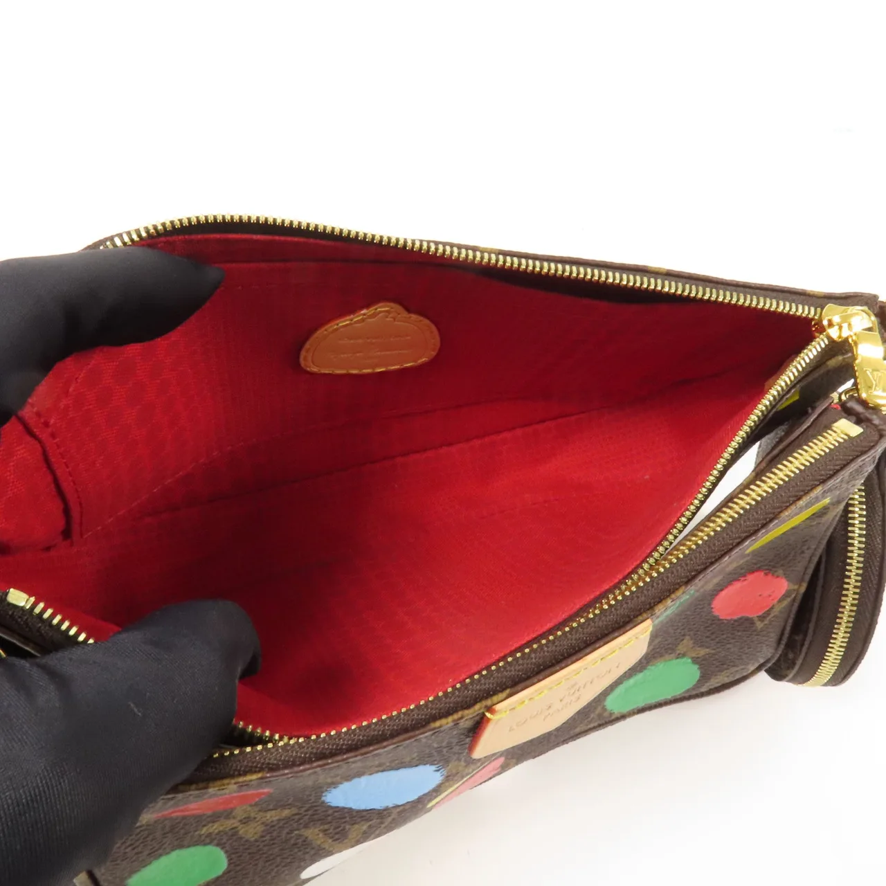 LOUIS VUITTON M46385 兩用包 塗層帆布 棕色 塗層帆布 中古品A - 縮圖 16