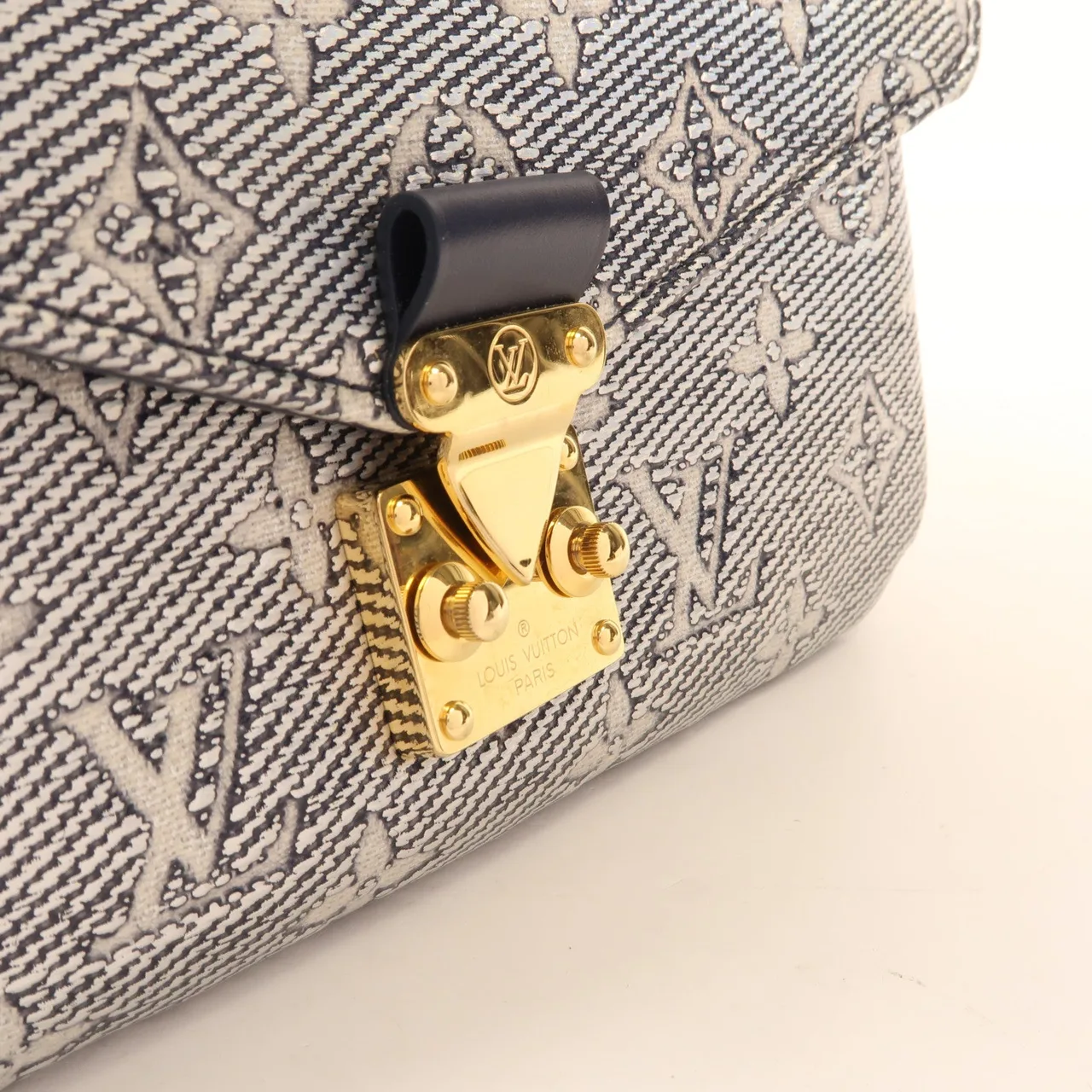 LOUIS VUITTON Pochette Metis M22834 兩用包 塗層帆布 藍色 / Blue 塗層帆布 中古品A - 縮圖 11