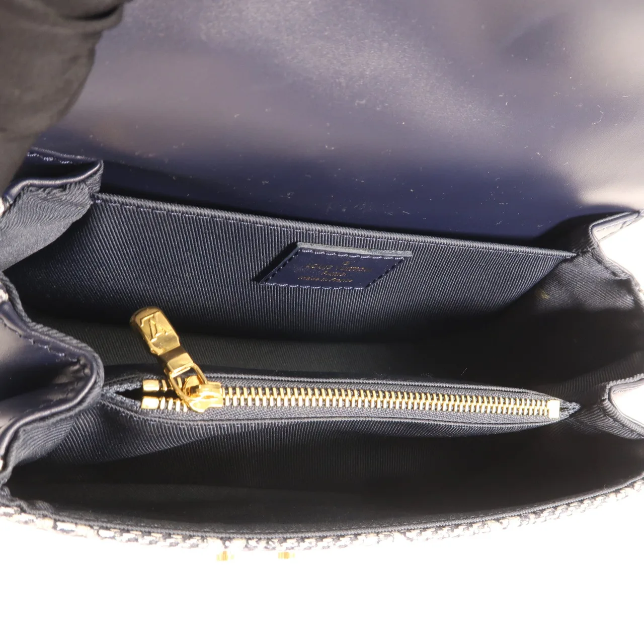 LOUIS VUITTON Pochette Metis M22834 兩用包 塗層帆布 藍色 / Blue 塗層帆布 中古品A - 縮圖 13