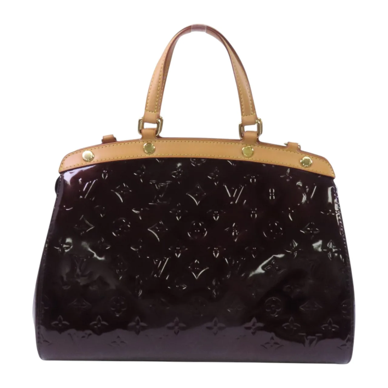 LOUIS VUITTON Brea M91619 兩用包 enamel 波爾多系列 enamel 中古品B - 縮圖 2