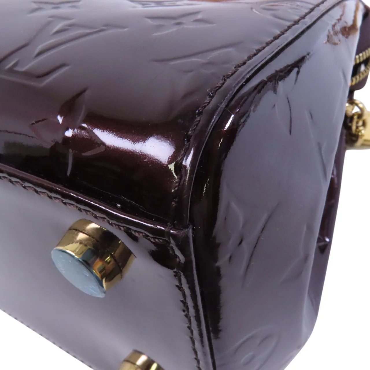 LOUIS VUITTON Brea M91619 兩用包 enamel 波爾多系列 enamel 中古品B - 縮圖 12