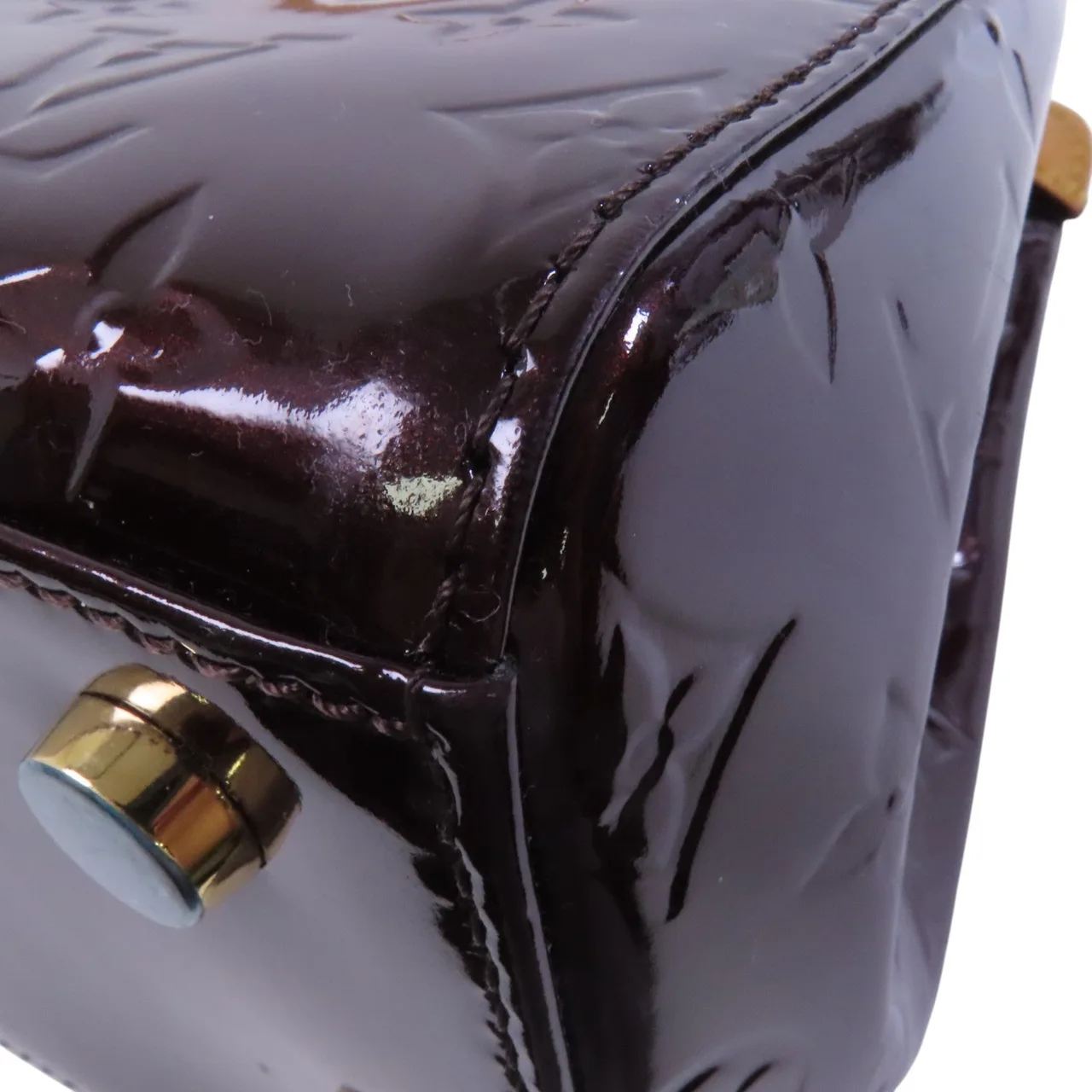 LOUIS VUITTON Brea M91619 兩用包 enamel 波爾多系列 enamel 中古品B - 縮圖 14