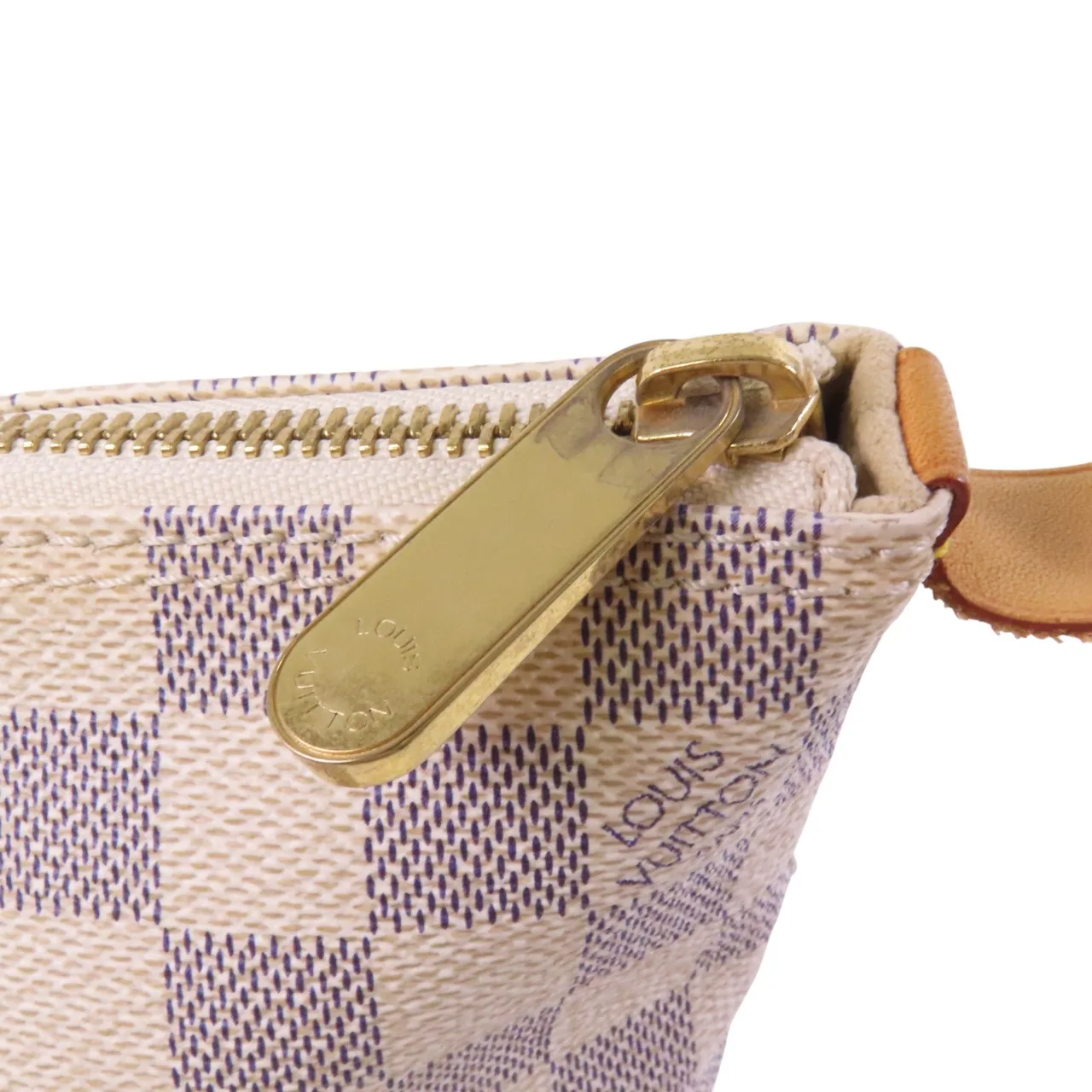 LOUIS VUITTON Saleya N51186 手提包 塗層帆布 白色 / White 塗層帆布 中古品B - 縮圖 9