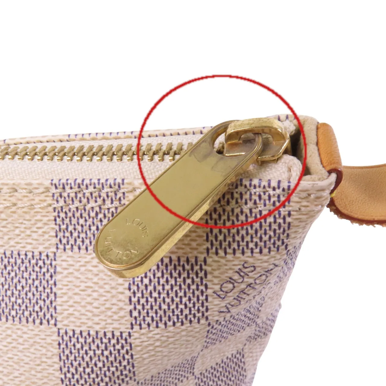 LOUIS VUITTON Saleya N51186 手提包 塗層帆布 白色 / White 塗層帆布 中古品B - 縮圖 15