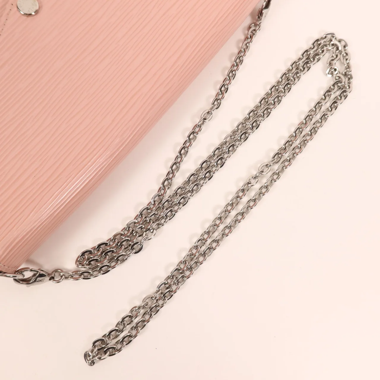 LOUIS VUITTON Felicie M62467 肩背包 牛皮 粉色 / Pink 牛皮 中古品B - 縮圖 7