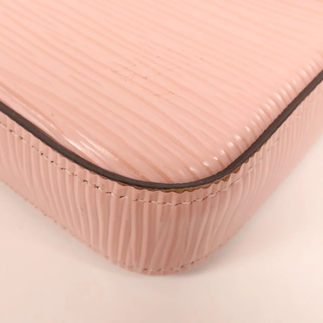 LOUIS VUITTON Felicie M62467 肩背包 牛皮 粉色 / Pink 牛皮 中古品B - 縮圖 9