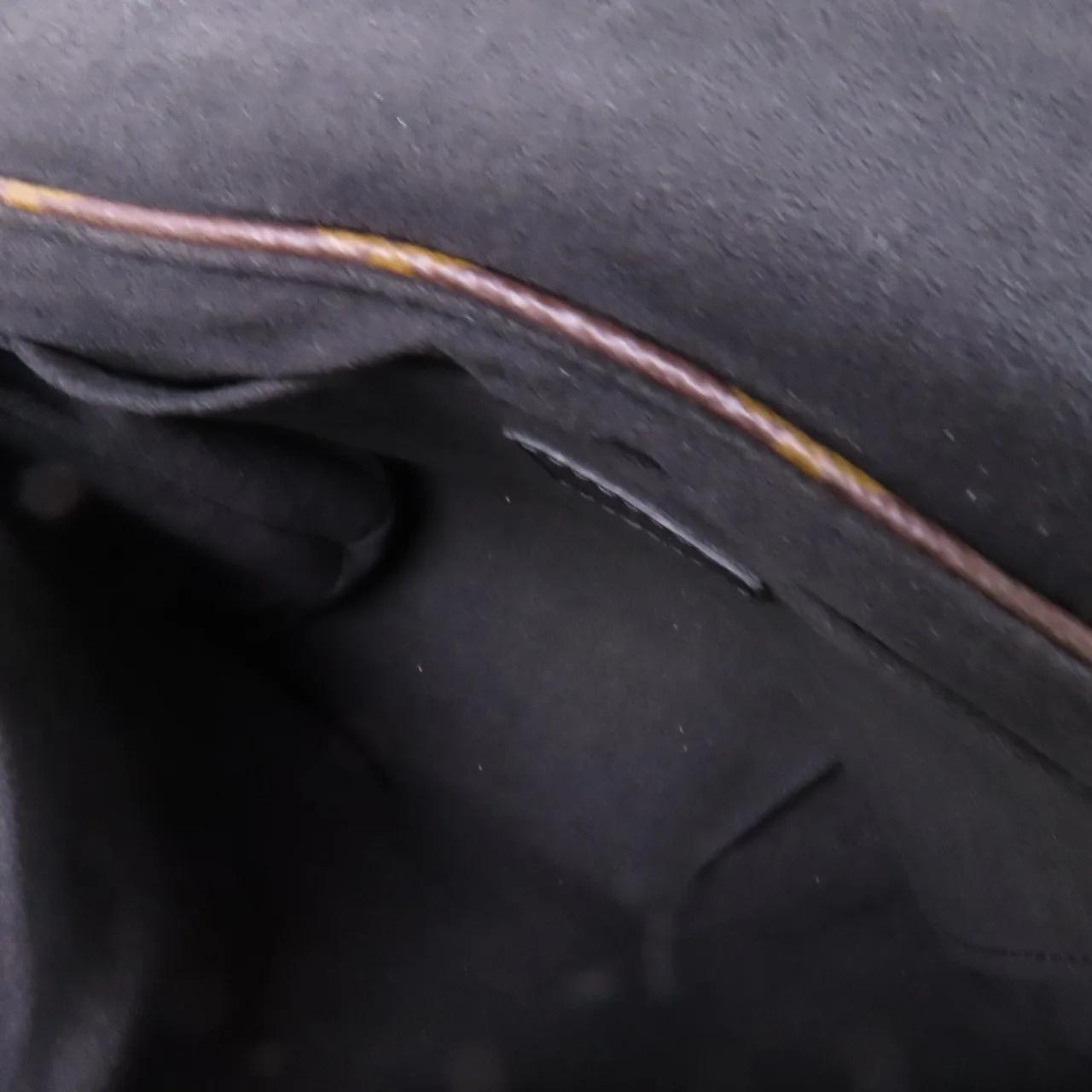 LOUIS VUITTON Locky M44141 兩用包 塗層帆布 棕色 / 黑色 塗層帆布 中古品A - 縮圖 5