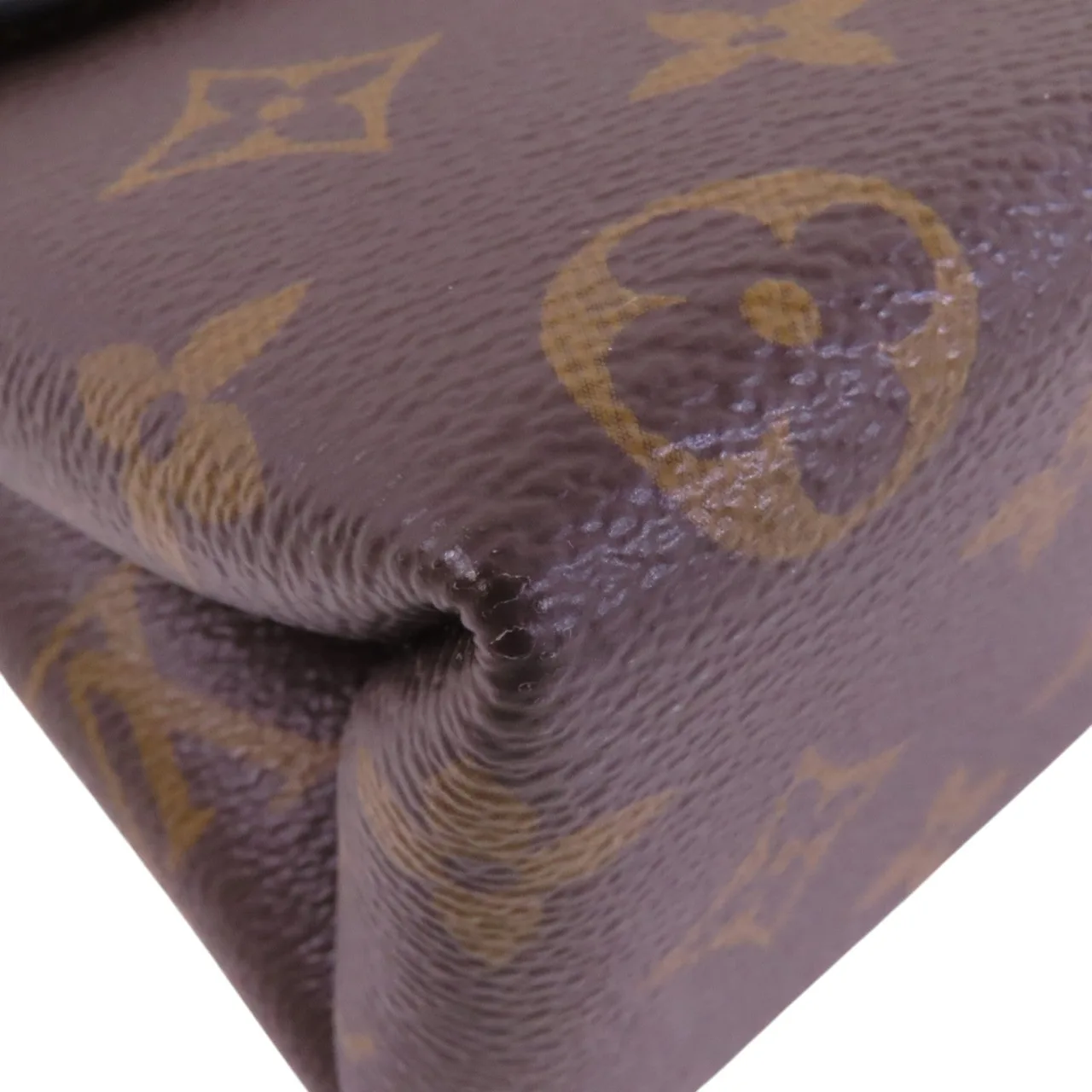 LOUIS VUITTON Locky M44141 兩用包 塗層帆布 棕色 / 黑色 塗層帆布 中古品A - 縮圖 11