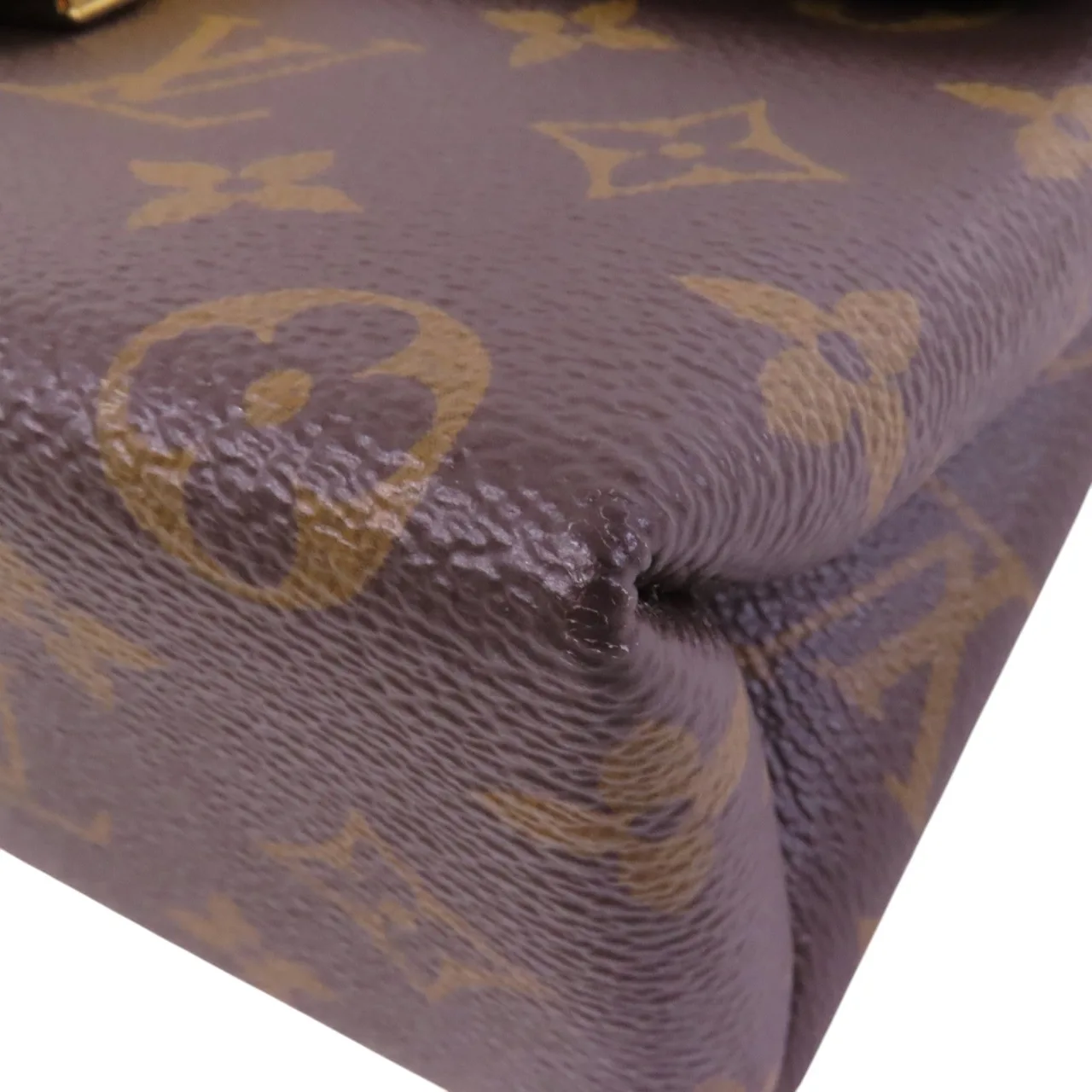 LOUIS VUITTON Locky M44141 兩用包 塗層帆布 棕色 / 黑色 塗層帆布 中古品A - 縮圖 12