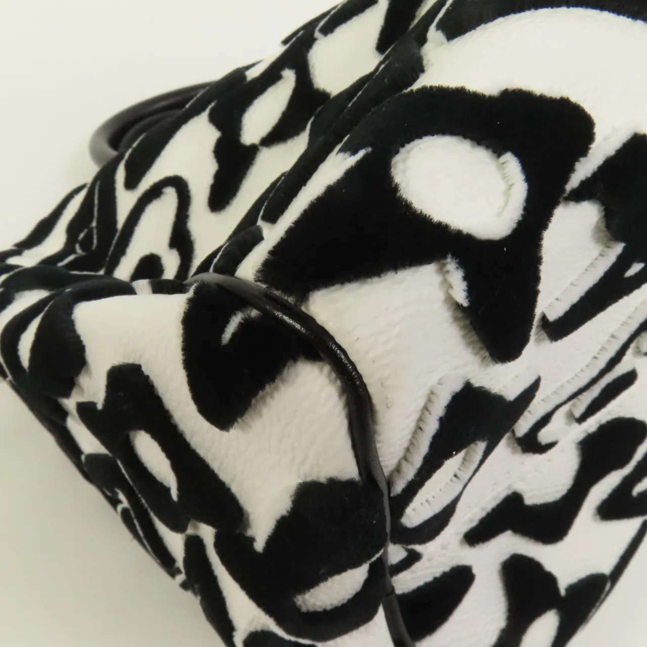 LOUIS VUITTON Speedy Bandouliere M45563 兩用包 塗層帆布 黑色 / 白色 / Black,White 塗層帆布 中古品A - 縮圖 13