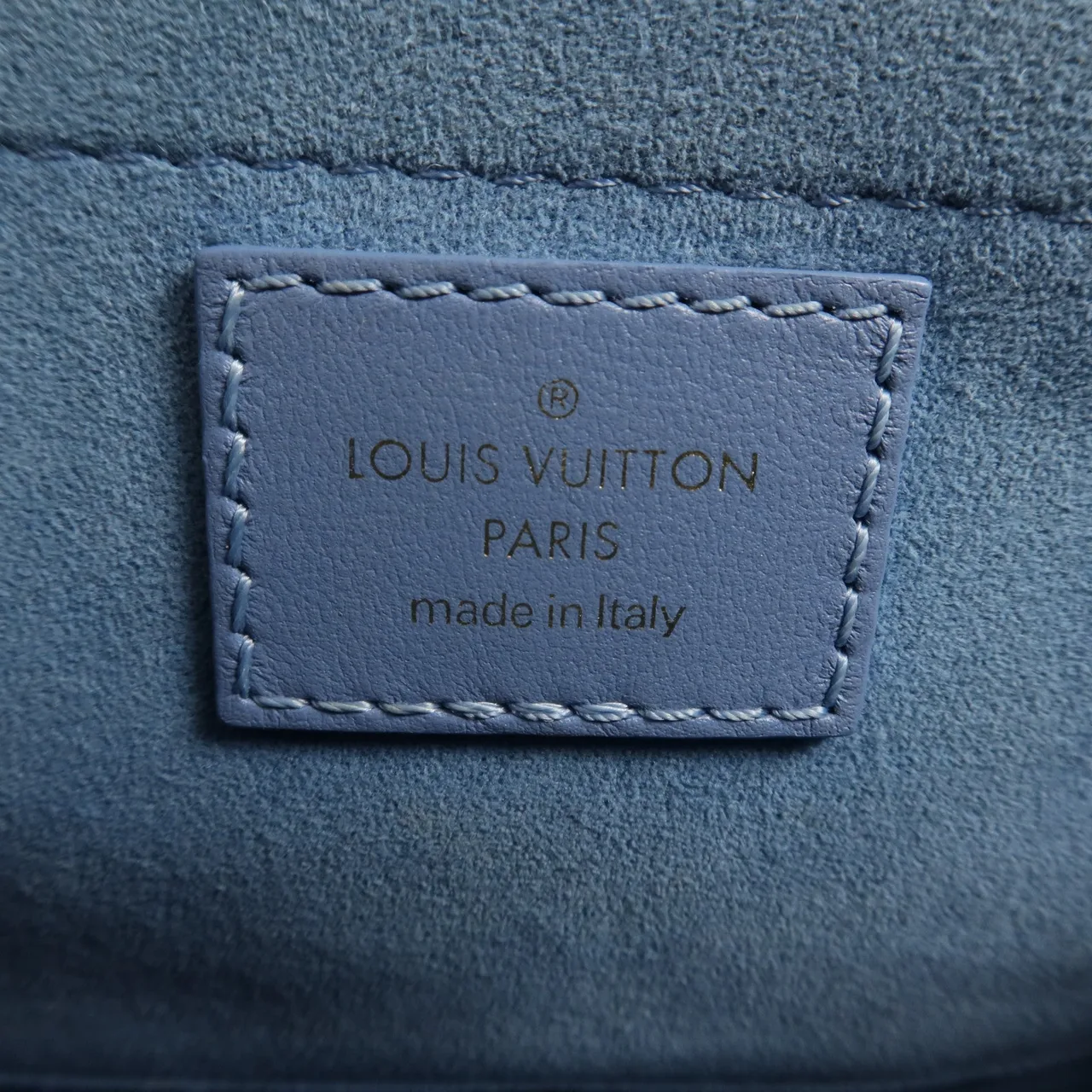 LOUIS VUITTON New Wave M53692 2-Way Bag denim 藍色 denim Rank A - Thumbnail 6